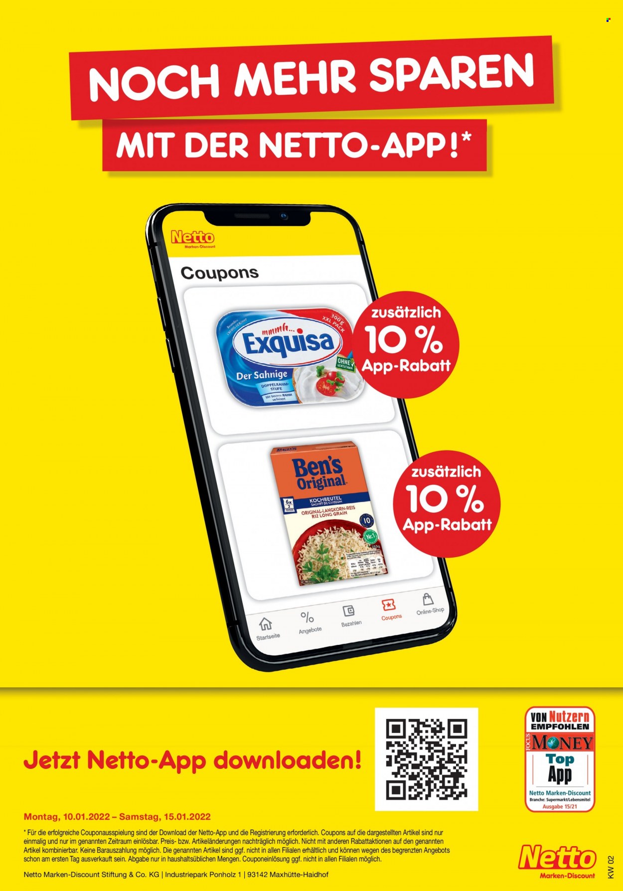 Netto Marken-Discount Prospekte  - 10.01.2022 - 15.01.2022. Seite 41
