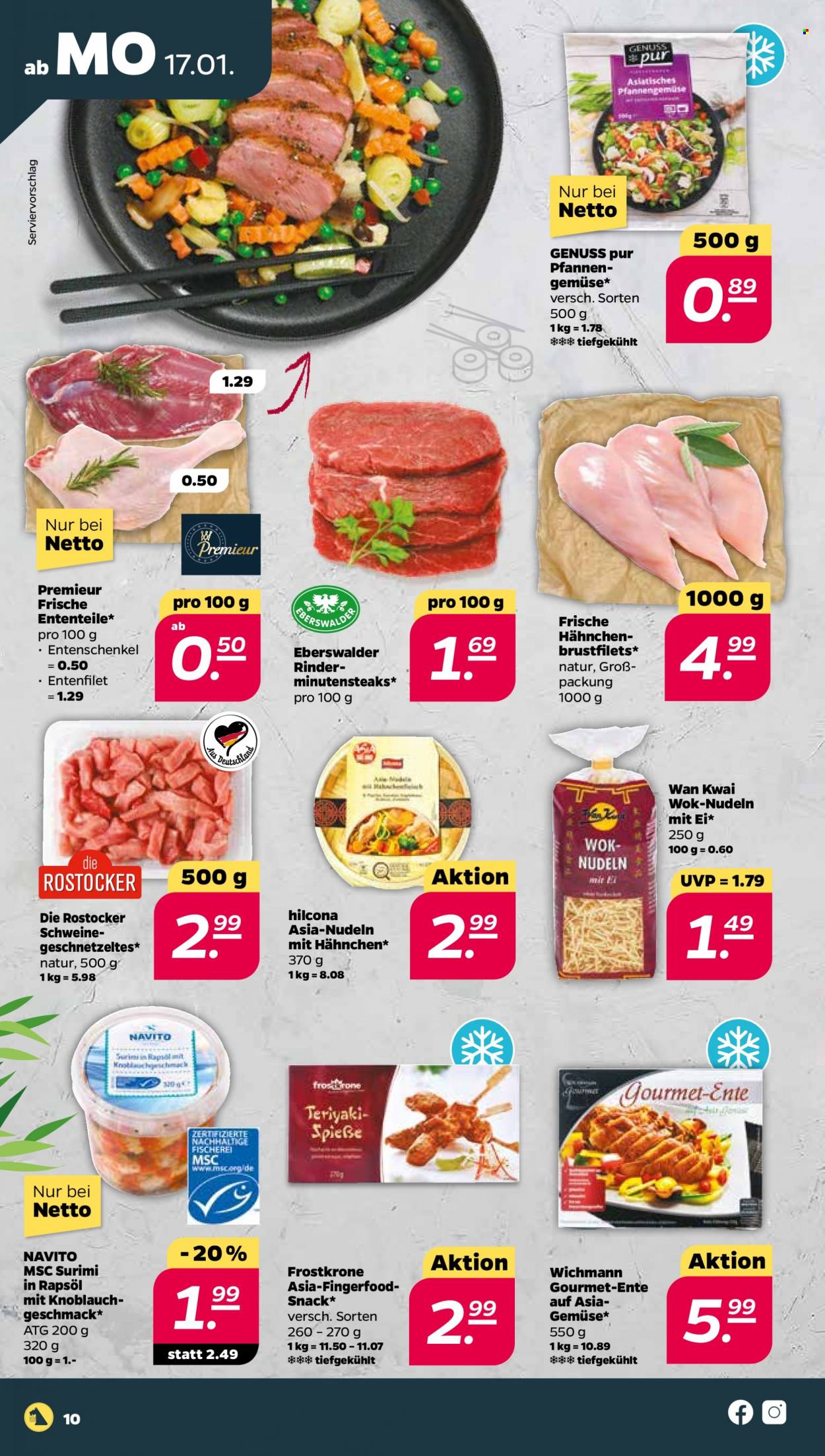 Netto Prospekte  - 17.01.2022 - 22.01.2022. Seite 10