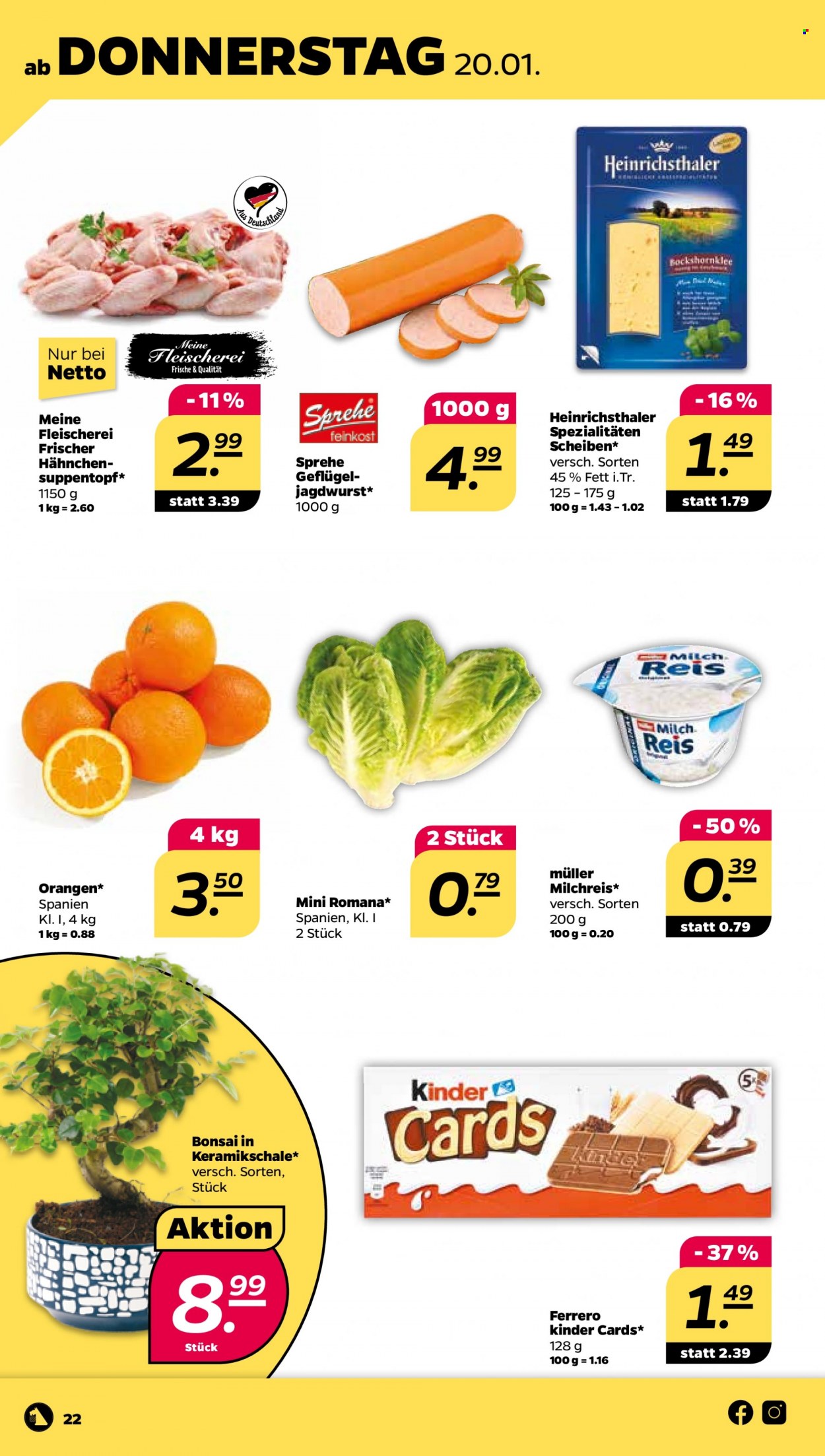 Netto Prospekte  - 17.01.2022 - 22.01.2022. Seite 22