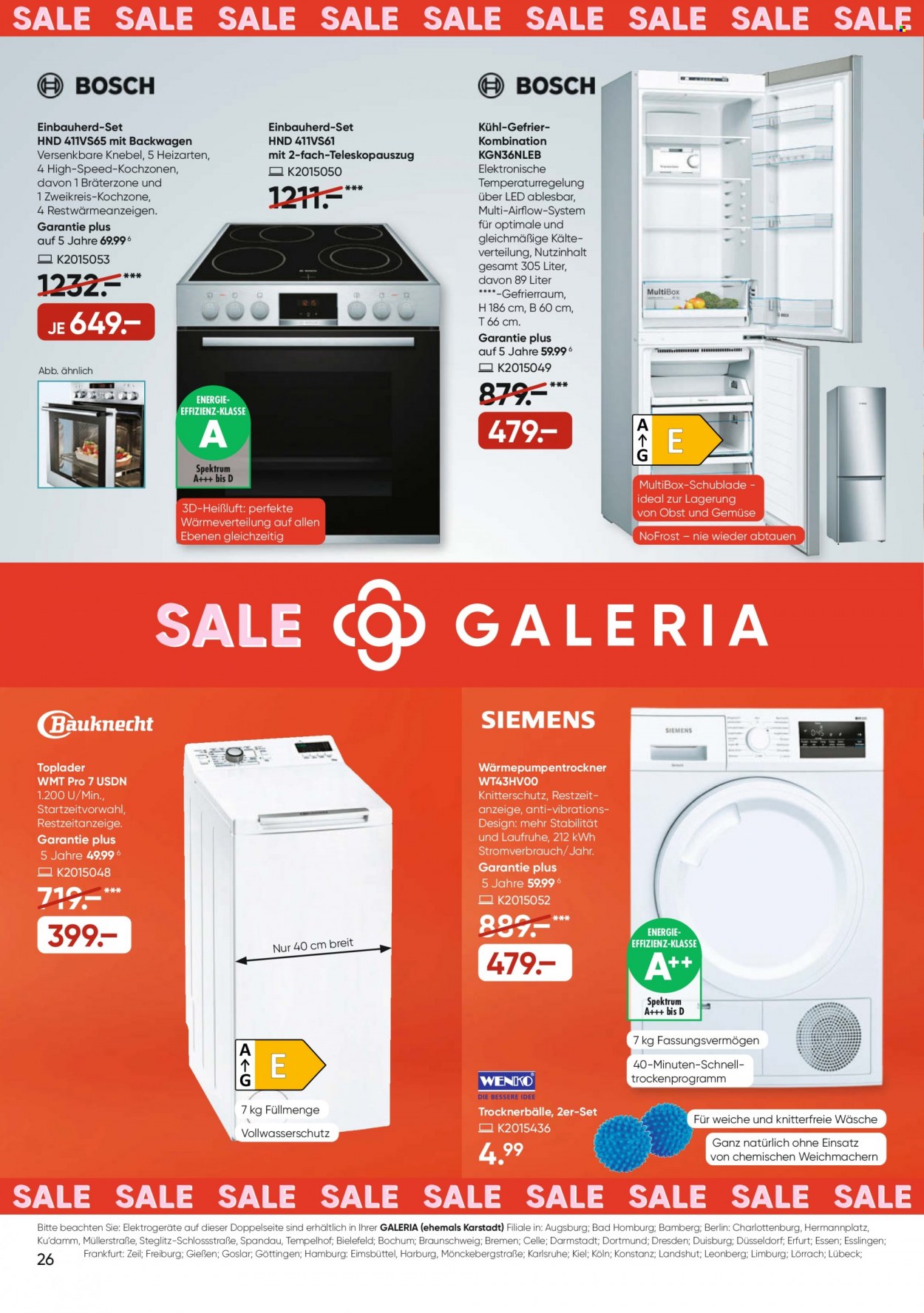 GALERIA Karstadt Kaufhof Prospekte  - 12.01.2022 - 18.01.2022. Seite 26