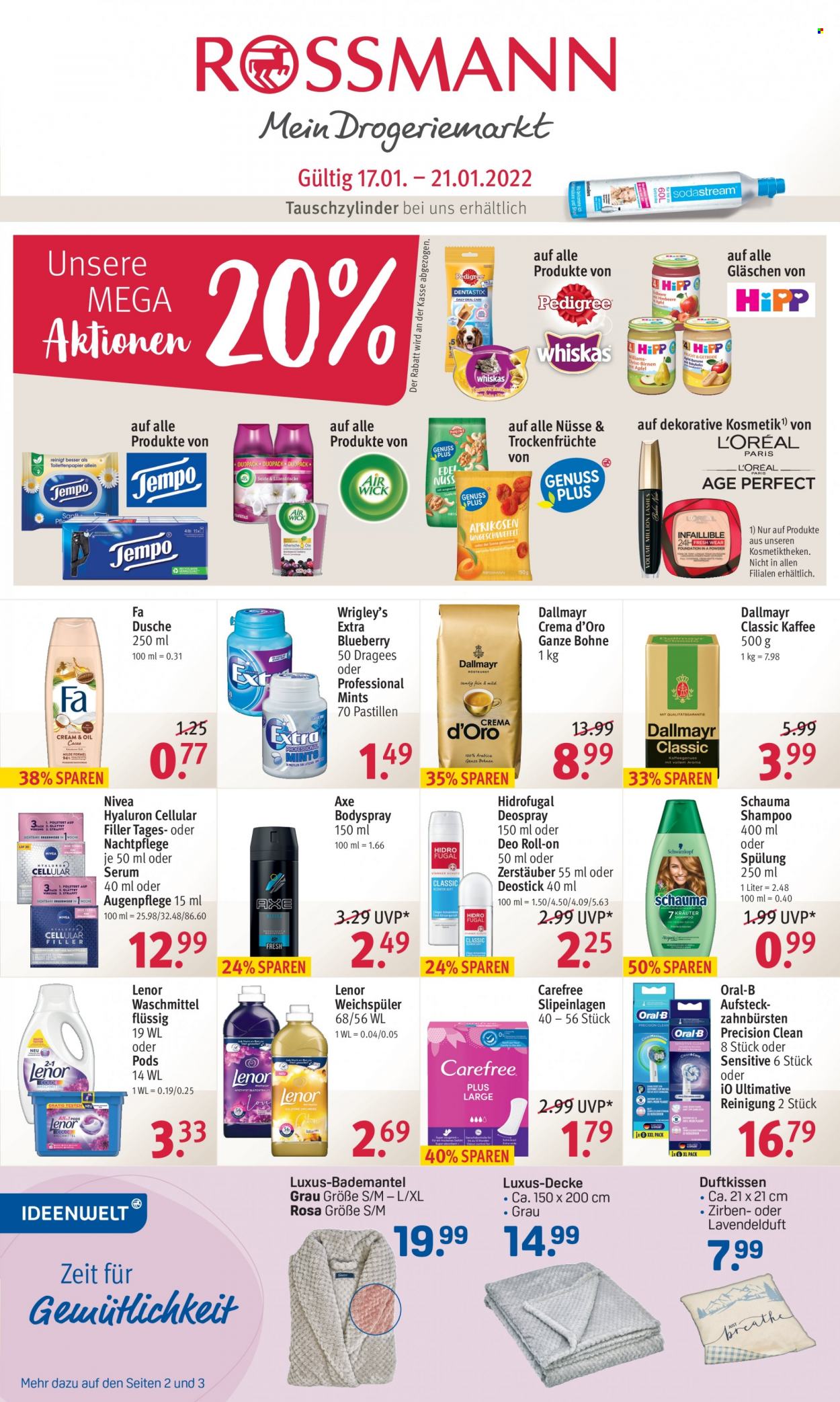Rossmann Prospekte  - 17.01.2022 - 21.01.2022. Seite 1