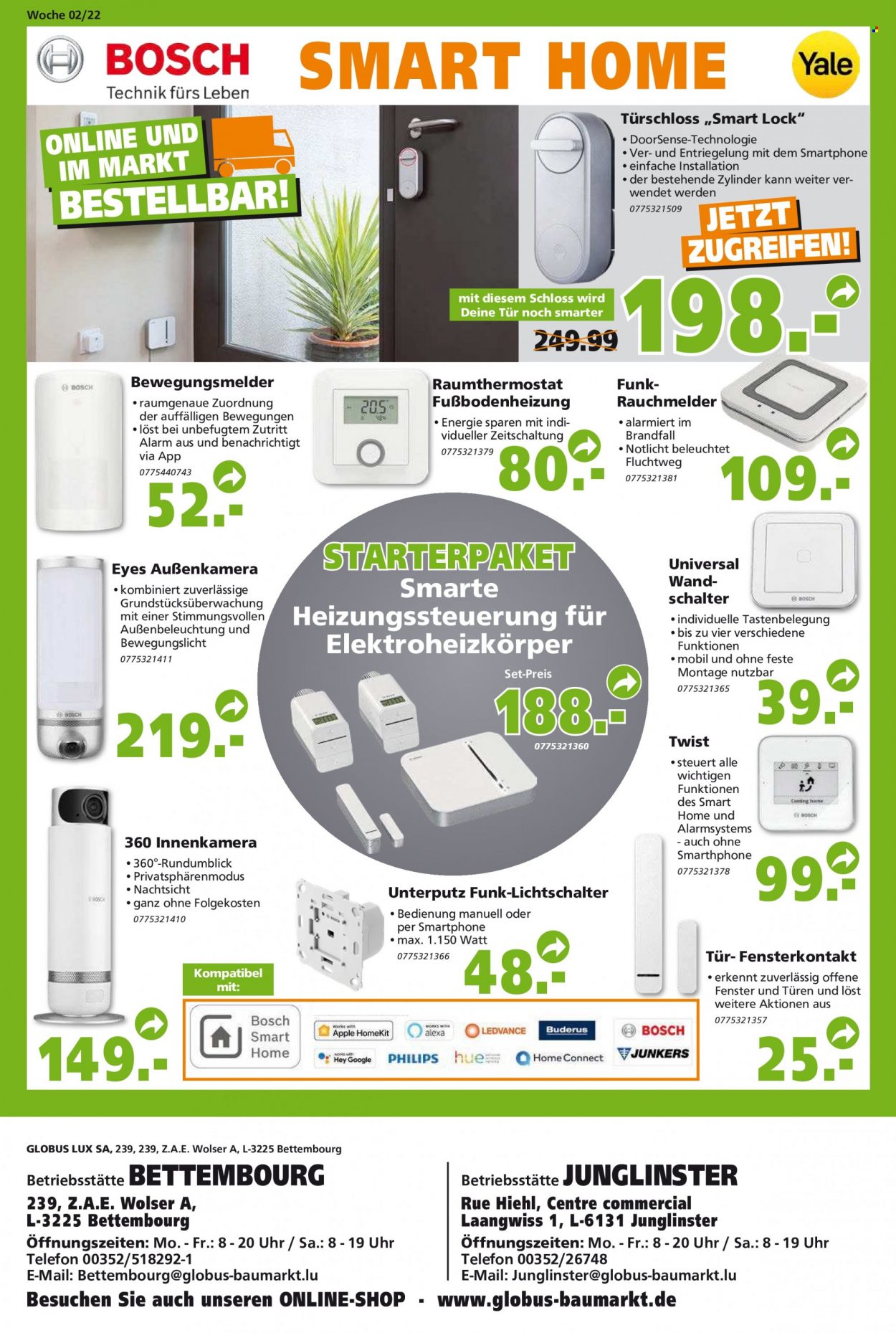 Globus Baumarkt Prospekte  - 10.01.2022 - 15.01.2022. Seite 22