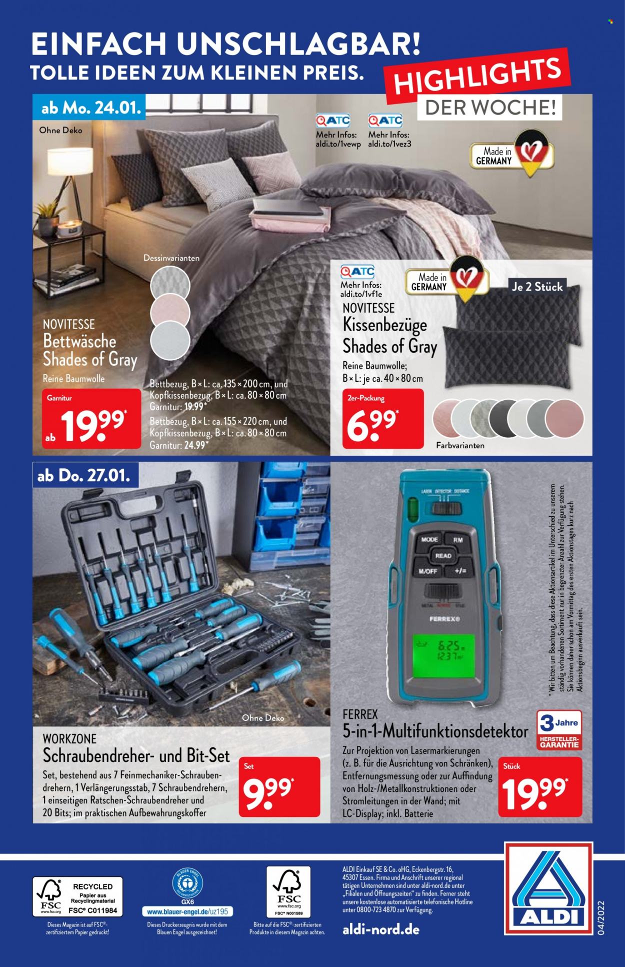 ALDI Nord Prospekte  - 24.01.2022 - 29.01.2022. Seite 32