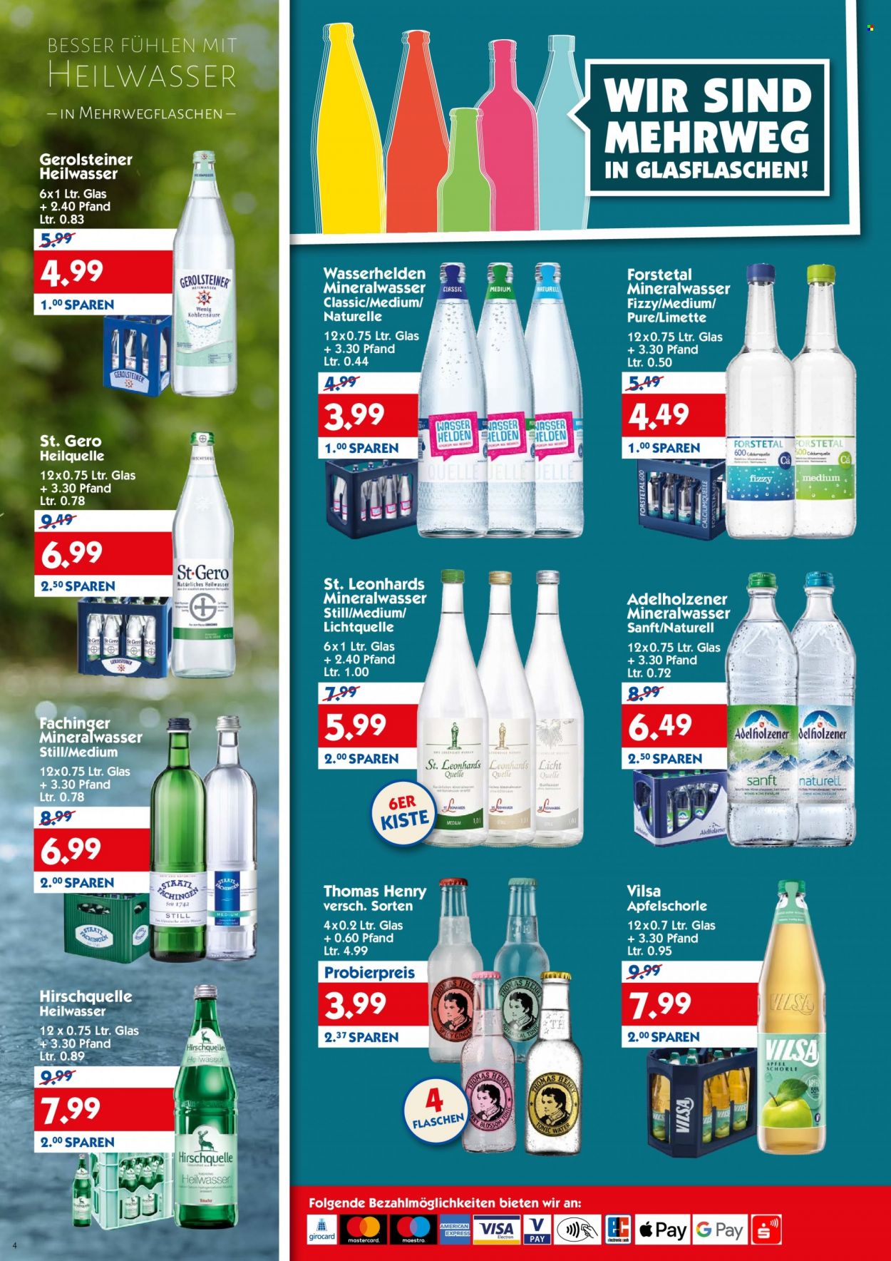 Hol'ab! Getränkemarkt Prospekte  - 17.01.2022 - 22.01.2022. Seite 4