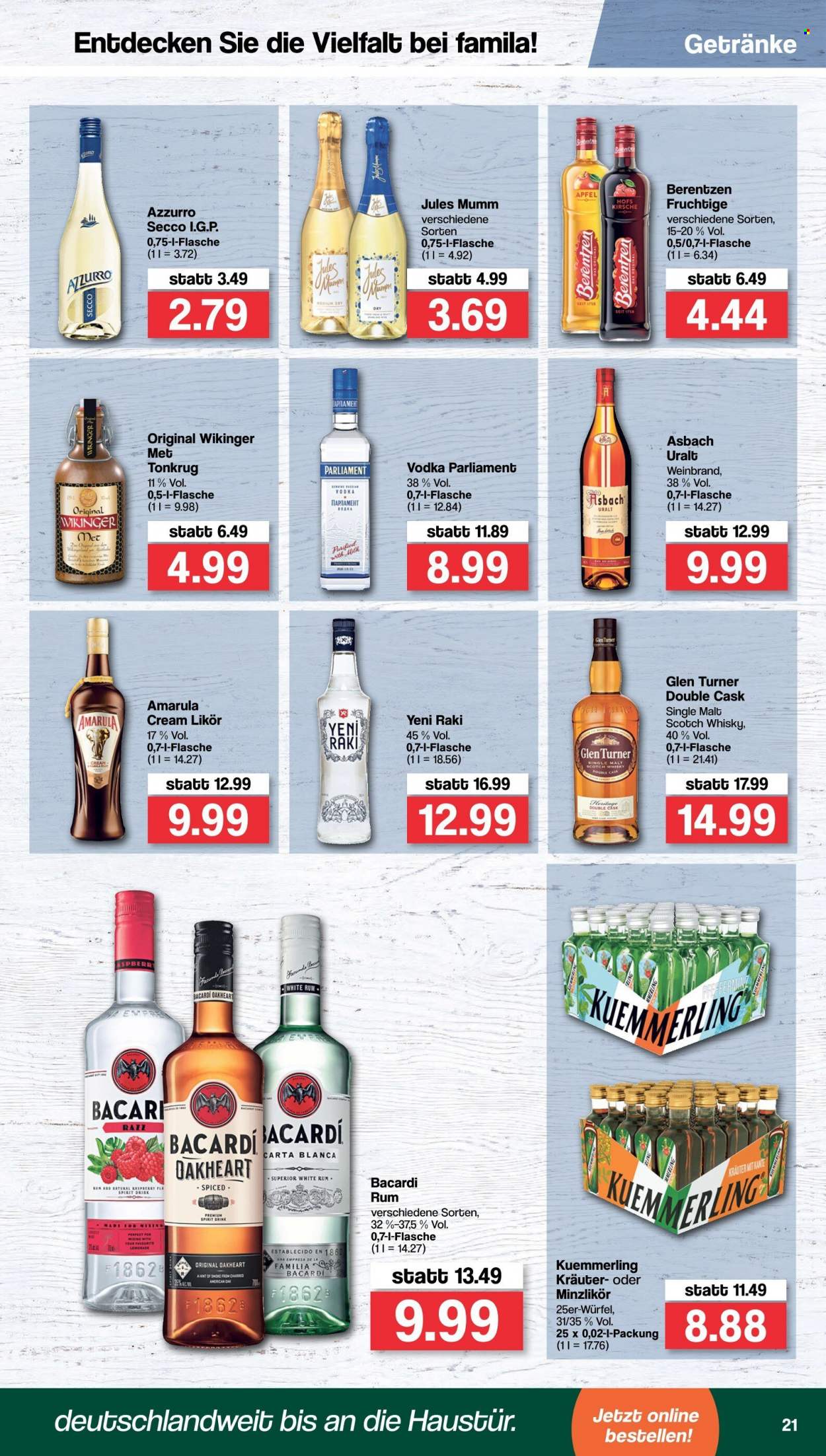 famila Prospekte  - 17.01.2022 - 22.01.2022. Seite 21