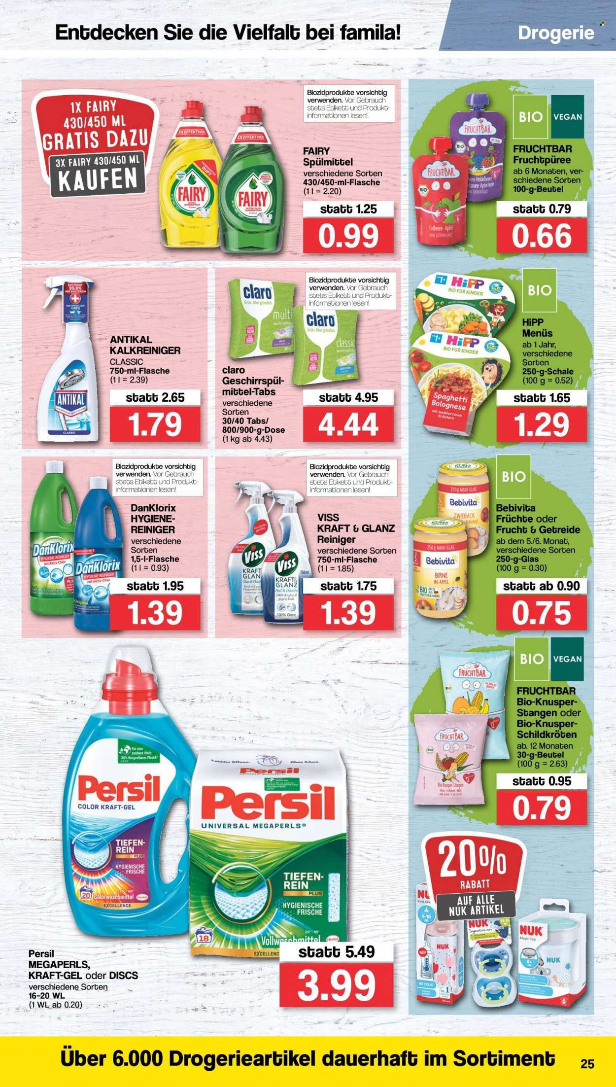 famila Prospekte  - 17.01.2022 - 22.01.2022. Seite 25