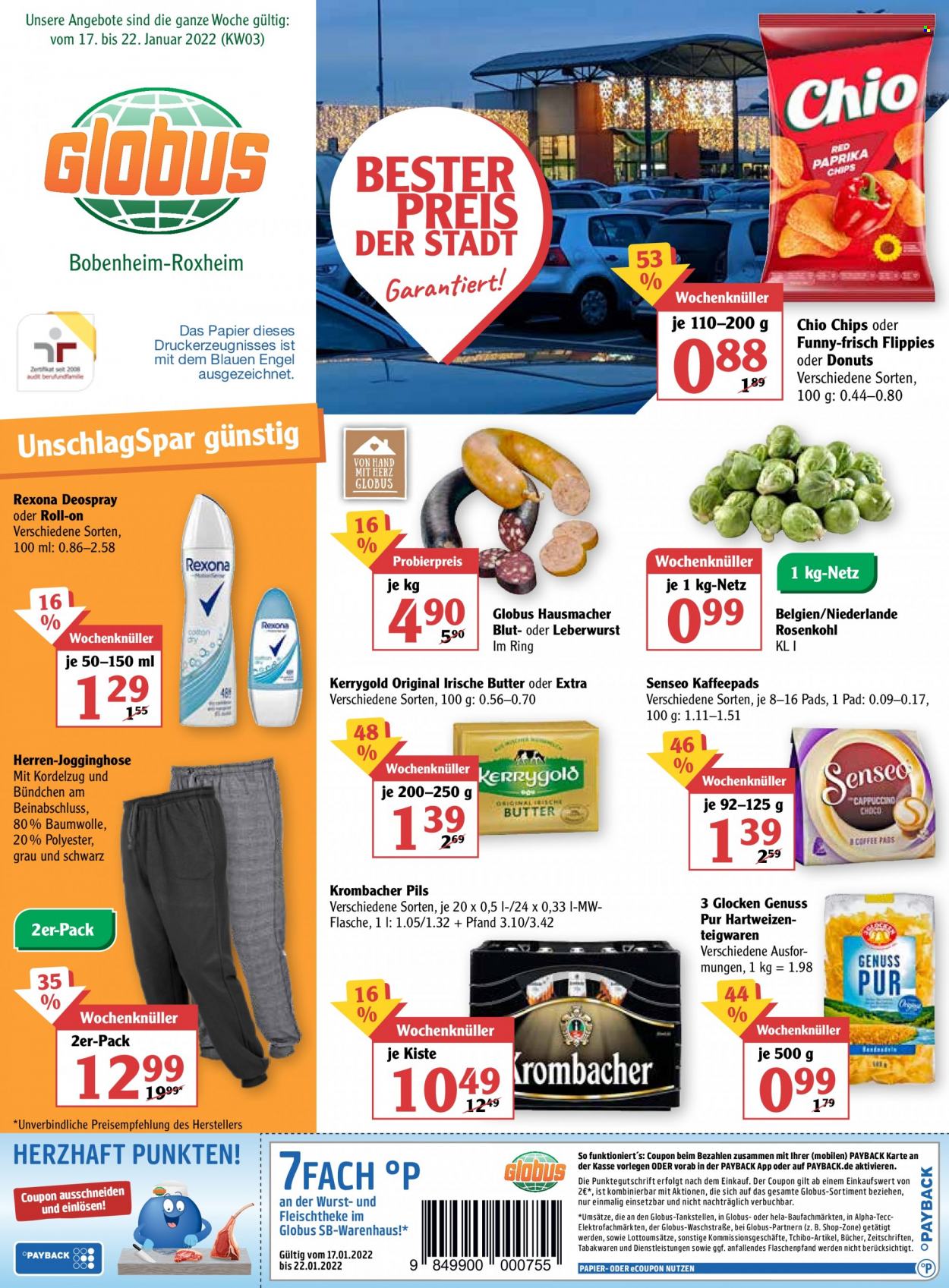 Globus Prospekte  - 17.01.2022 - 22.01.2022. Seite 1