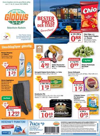 Prospekte Globus - 17.01.2022 - 22.01.2022.