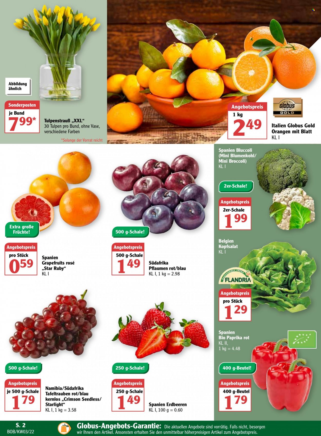 Globus Prospekte  - 17.01.2022 - 22.01.2022. Seite 2