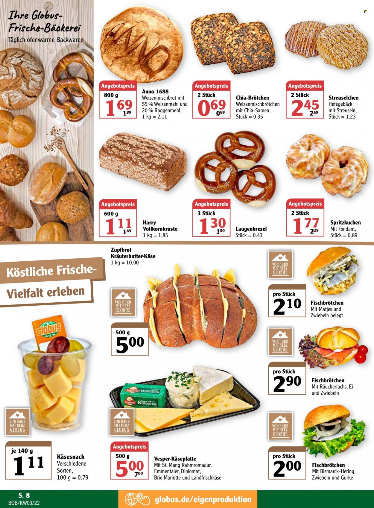 Globus Prospekte  - 17.01.2022 - 22.01.2022. Seite 8