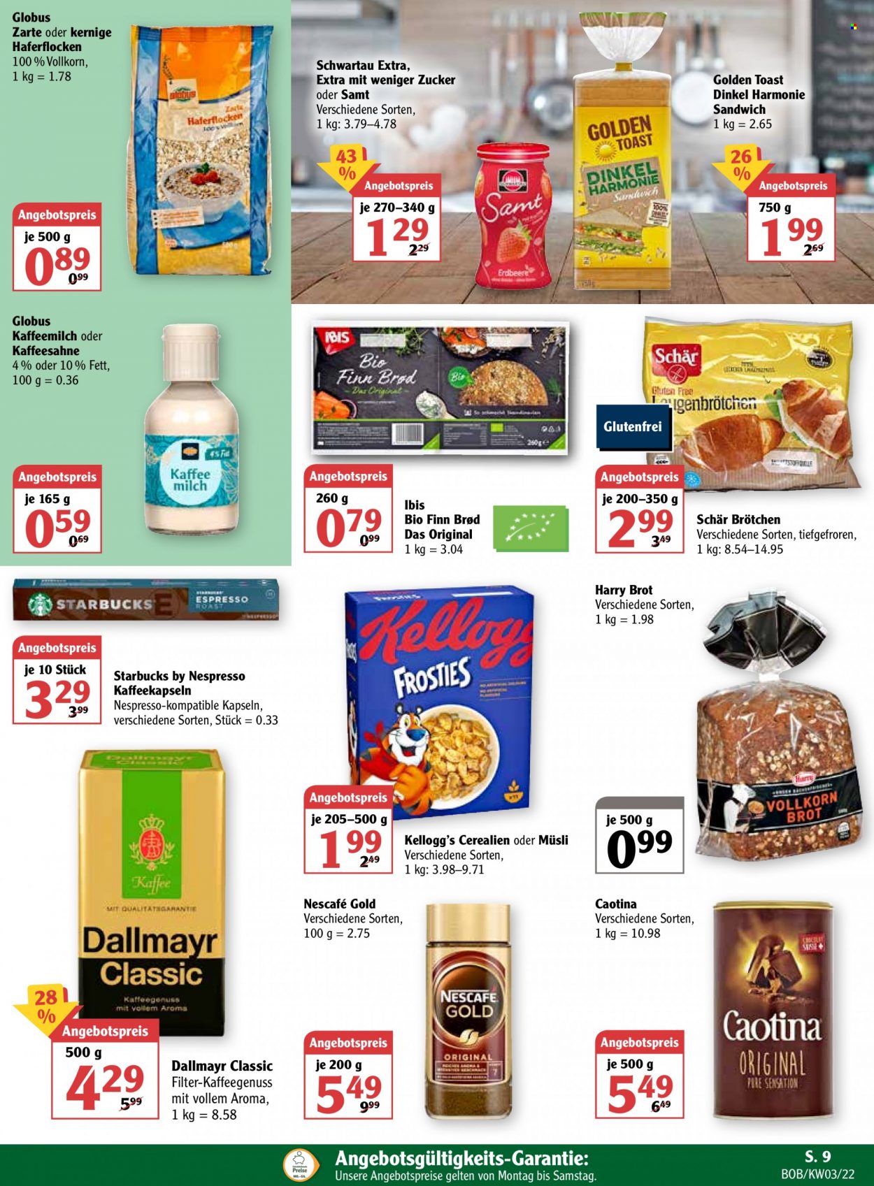 Globus Prospekte  - 17.01.2022 - 22.01.2022. Seite 9