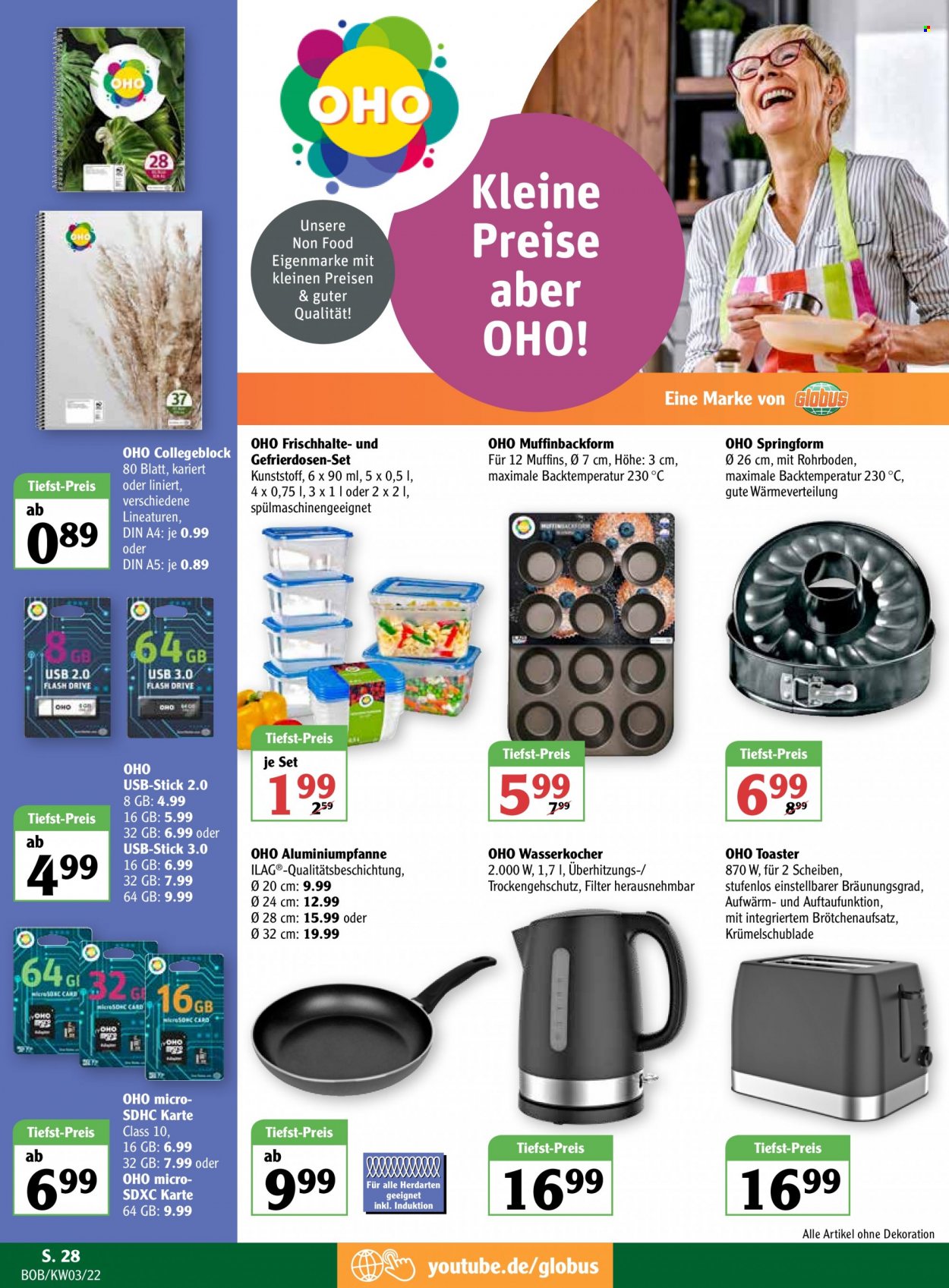 Globus Prospekte  - 17.01.2022 - 22.01.2022. Seite 28
