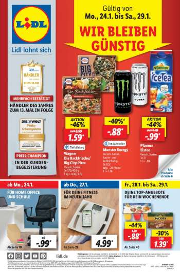 Prospekte Lidl - 24.01.2022 - 29.01.2022.