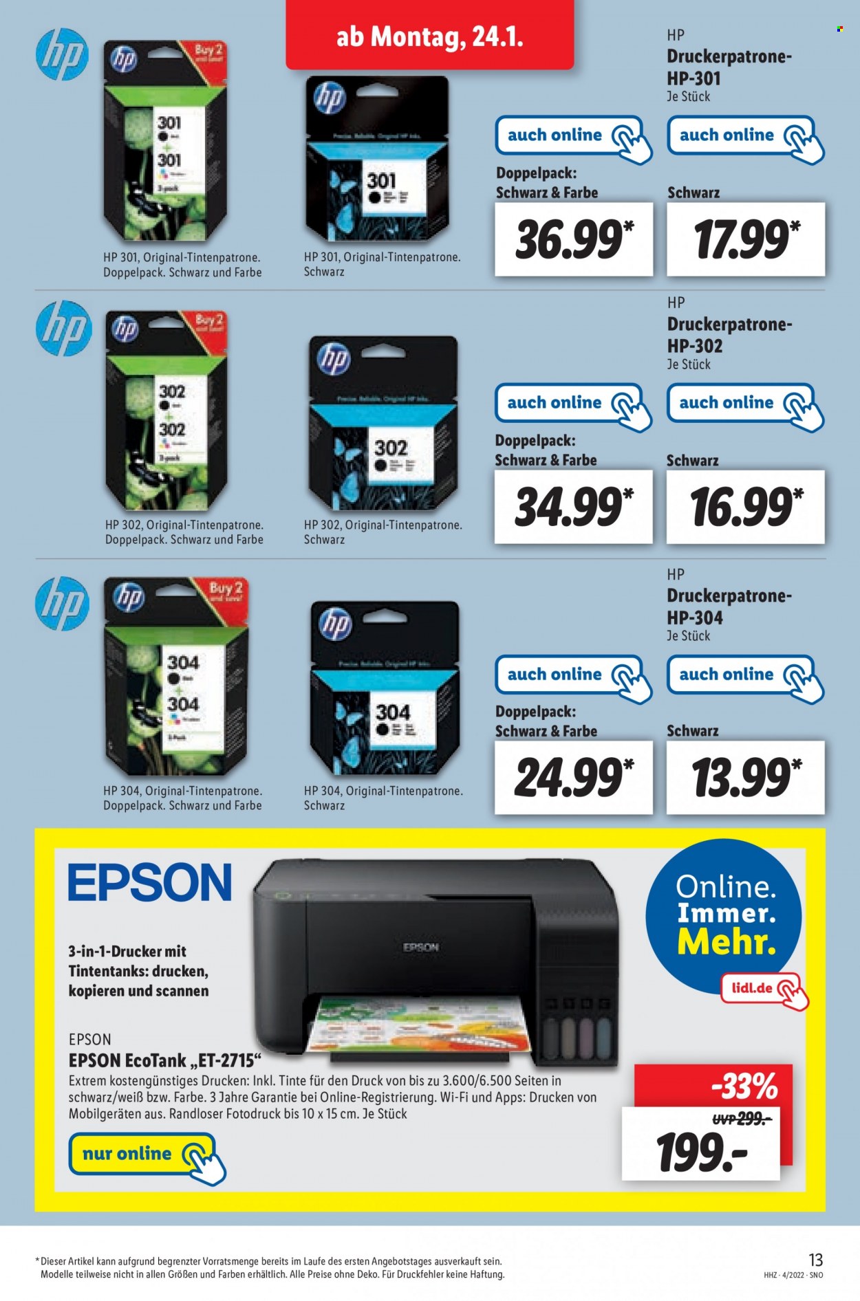 Lidl Prospekte  - 24.01.2022 - 29.01.2022. Seite 13