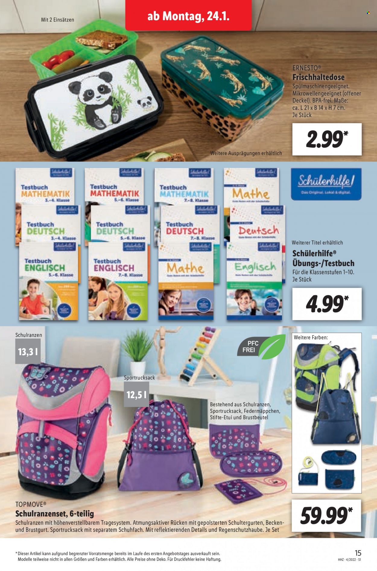 Lidl Prospekte  - 24.01.2022 - 29.01.2022. Seite 15