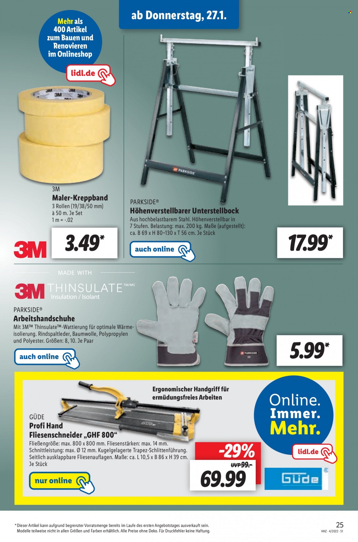 Lidl Prospekte  - 24.01.2022 - 29.01.2022. Seite 25