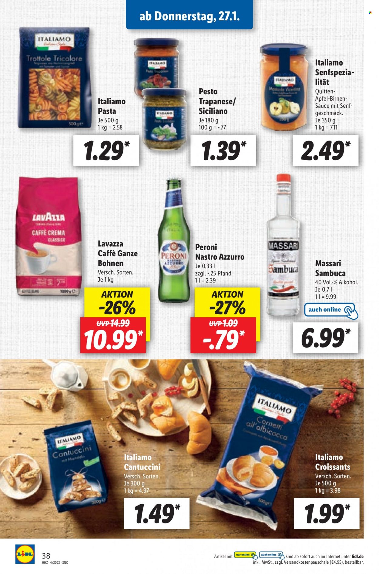 Lidl Prospekte  - 24.01.2022 - 29.01.2022. Seite 38