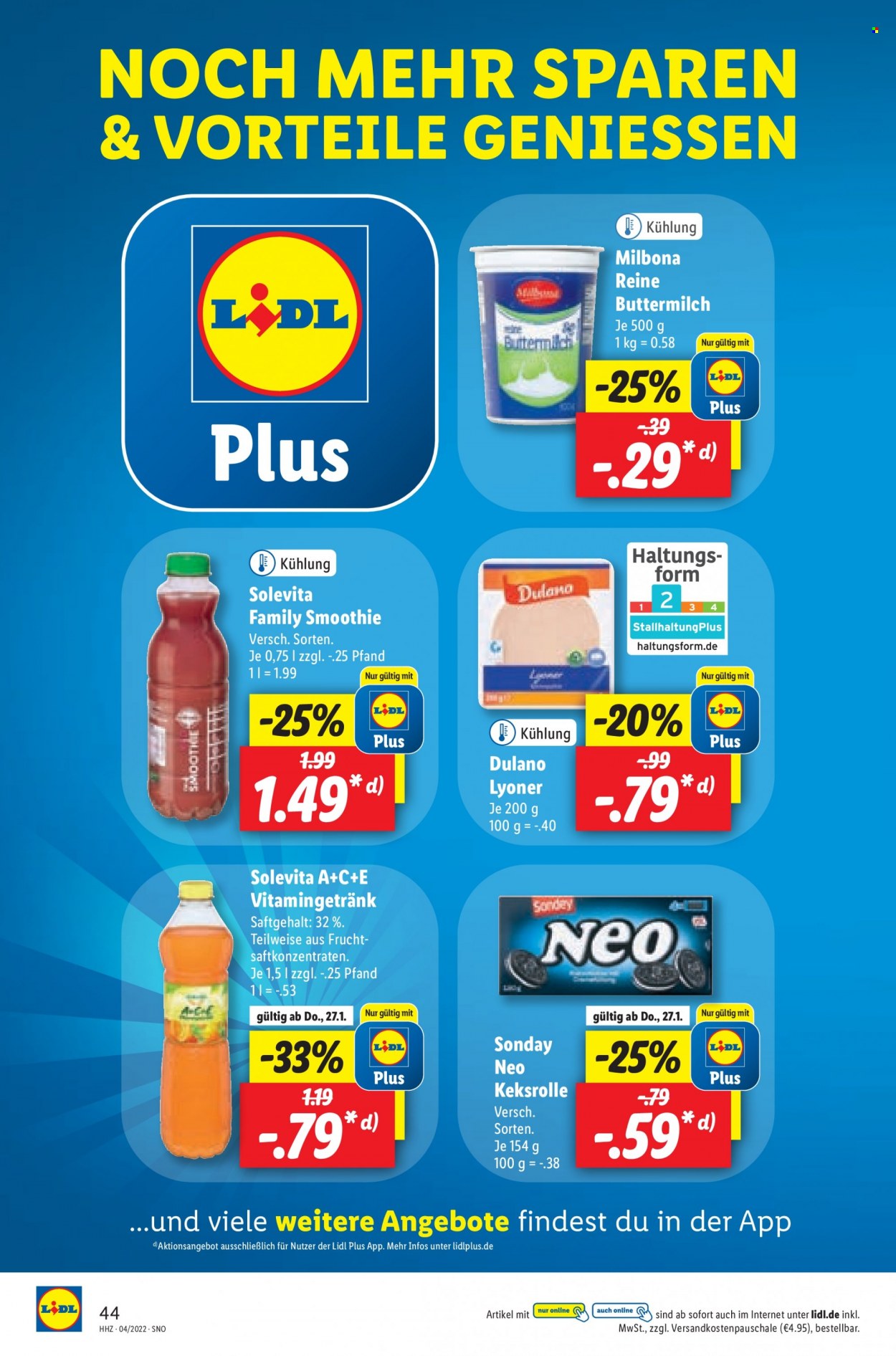 Lidl Prospekte  - 24.01.2022 - 29.01.2022. Seite 44