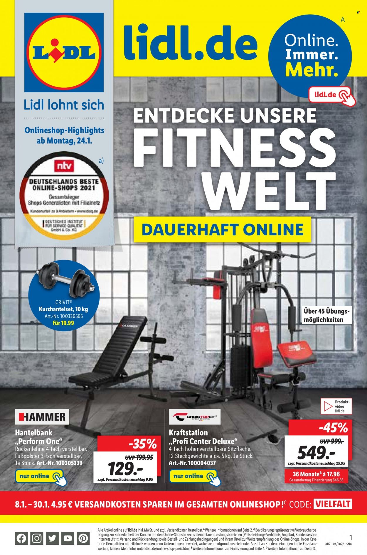 Lidl Prospekte  - 24.01.2022 - 29.01.2022. Seite 47