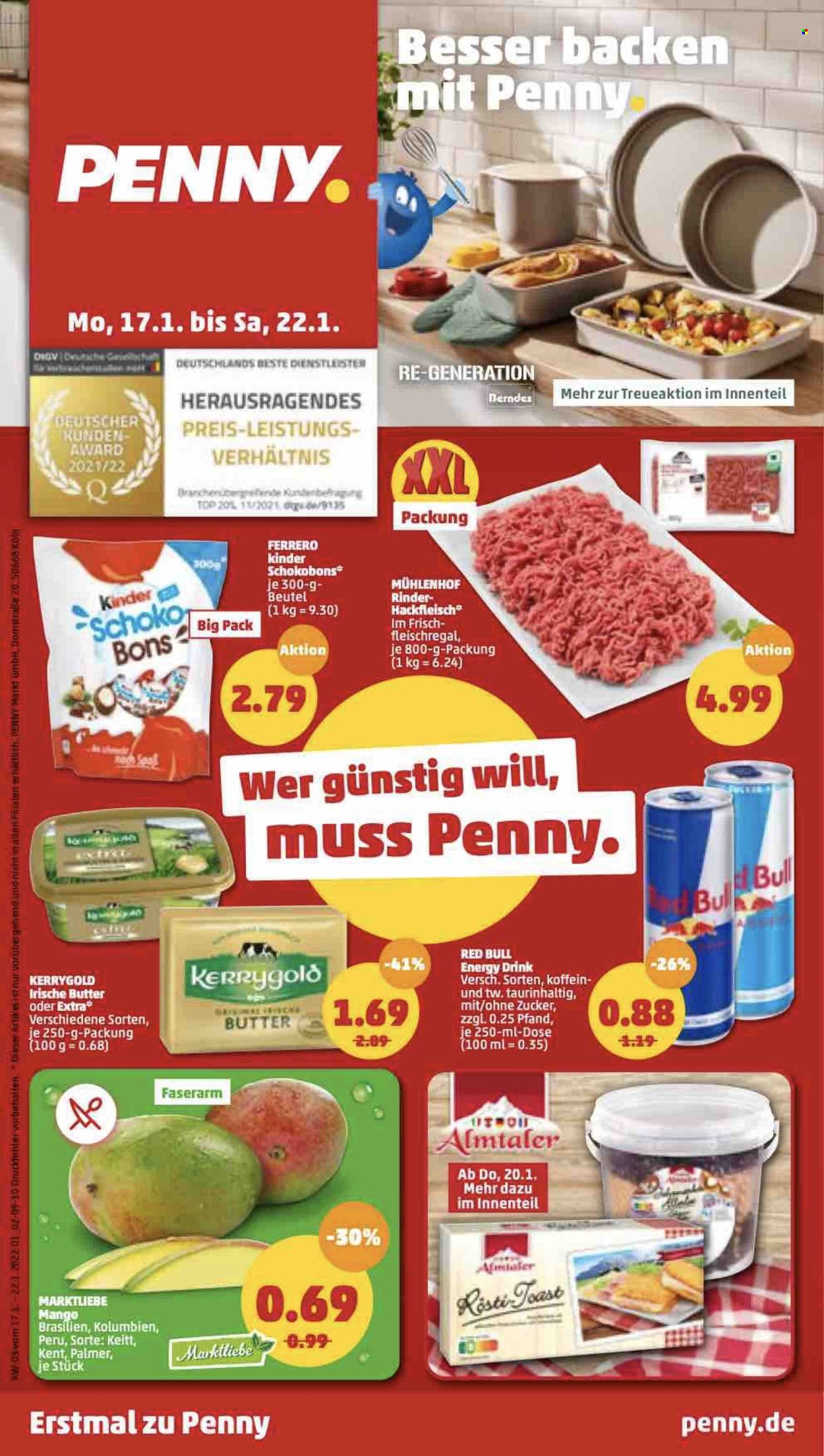 Penny Prospekte  - 17.01.2022 - 22.01.2022. Seite 1