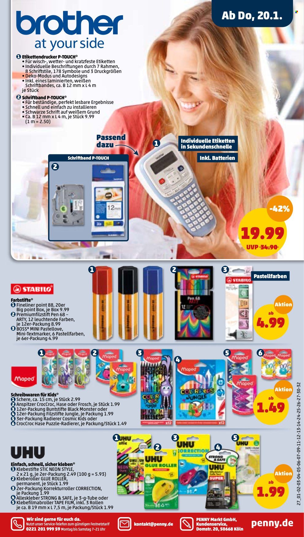 Penny Prospekte  - 17.01.2022 - 22.01.2022. Seite 23