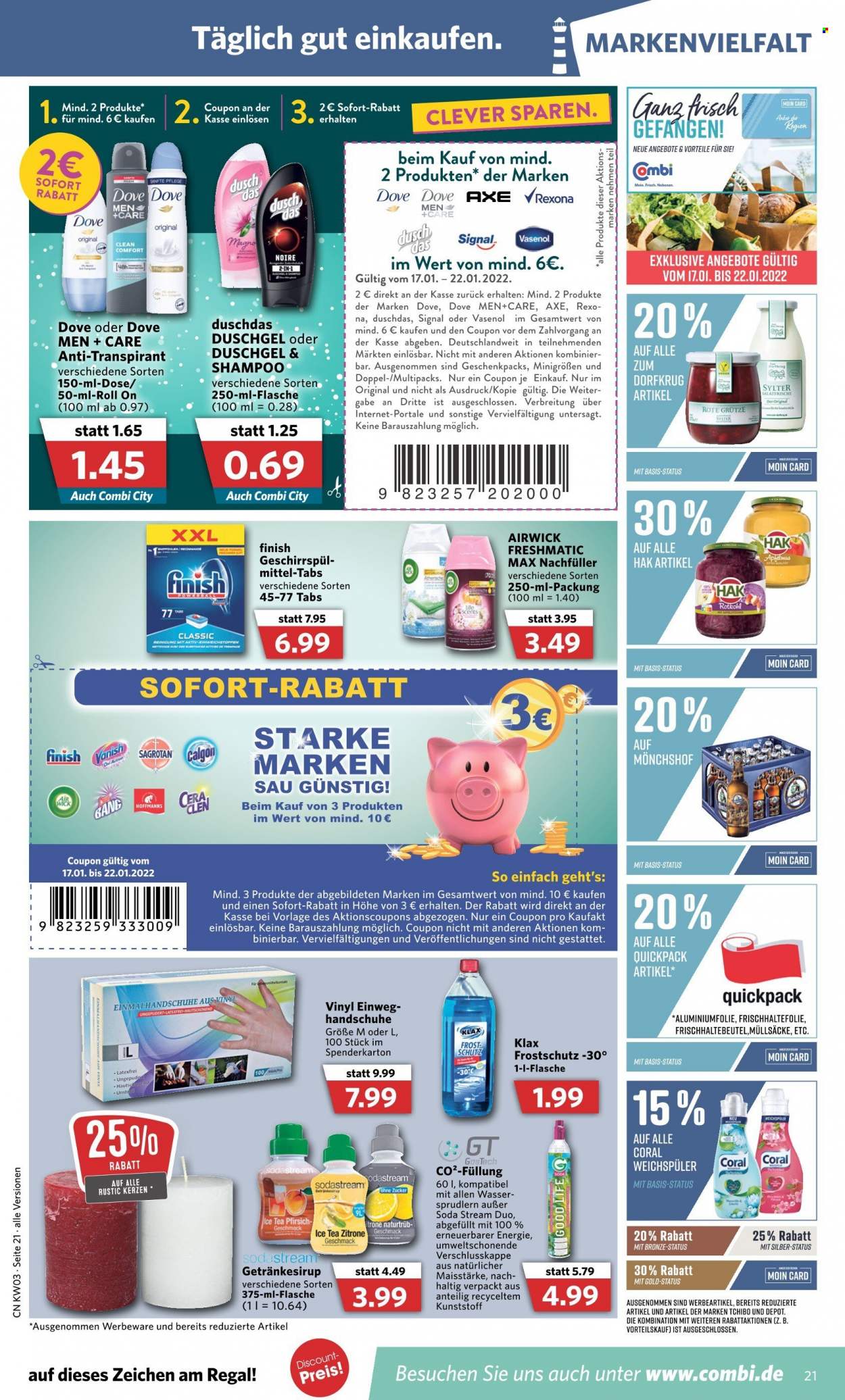 Combi Prospekte  - 17.01.2022 - 22.01.2022. Seite 21