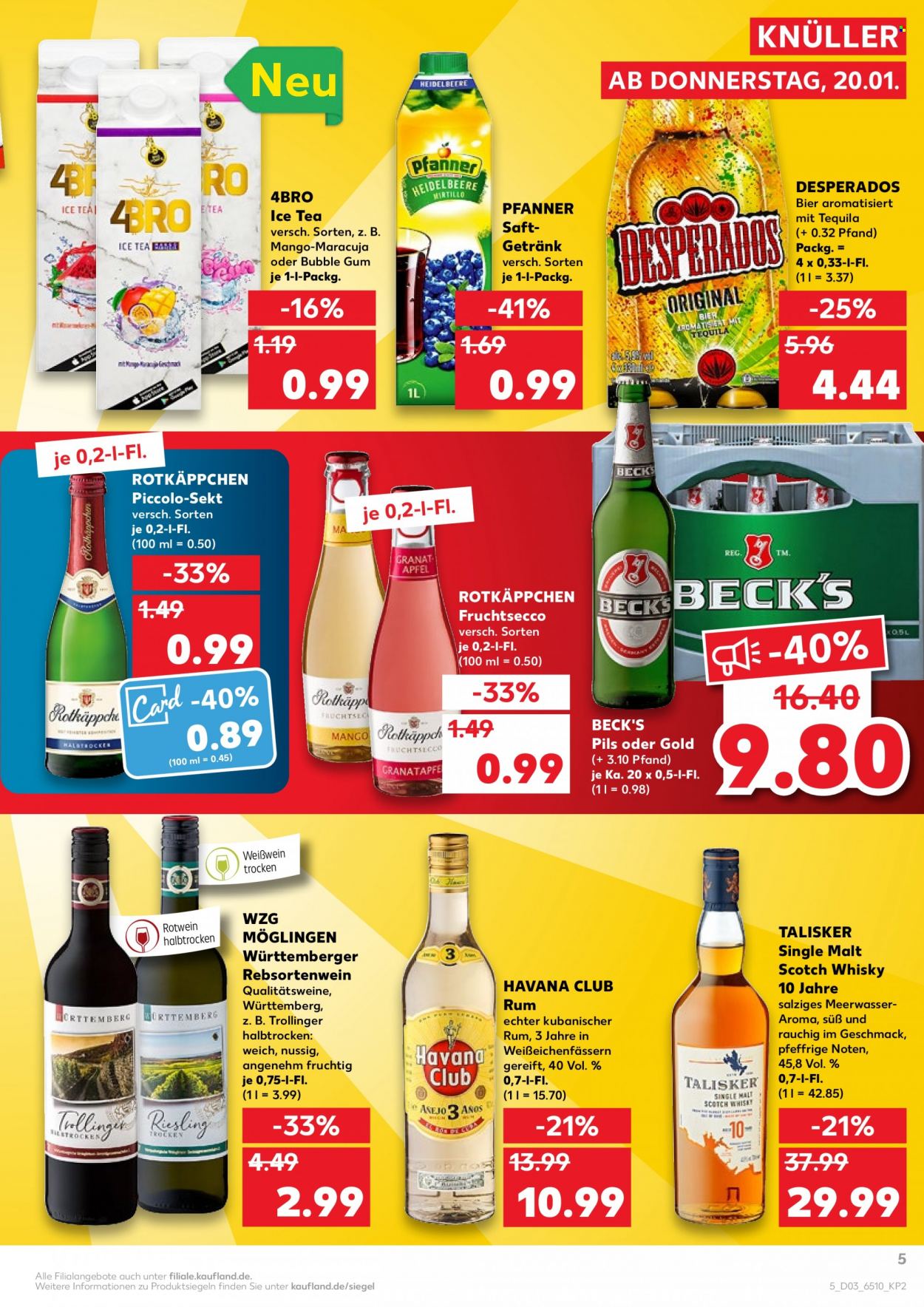 Kaufland Prospekte  - 20.01.2022 - 26.01.2022. Seite 5