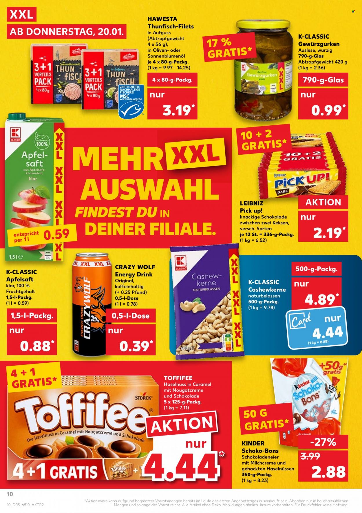 Kaufland Prospekte  - 20.01.2022 - 26.01.2022. Seite 10