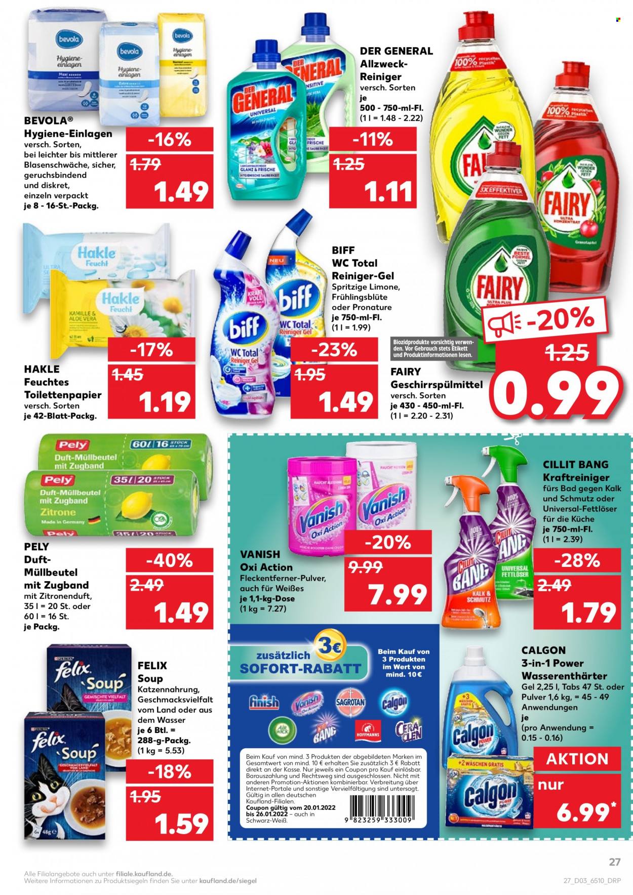 Kaufland Prospekte  - 20.01.2022 - 26.01.2022. Seite 27