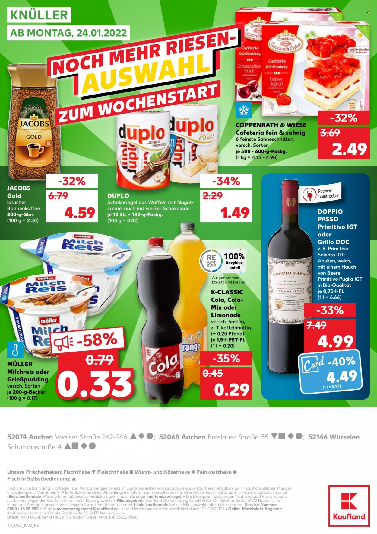 Kaufland Prospekte  - 20.01.2022 - 26.01.2022. Seite 40