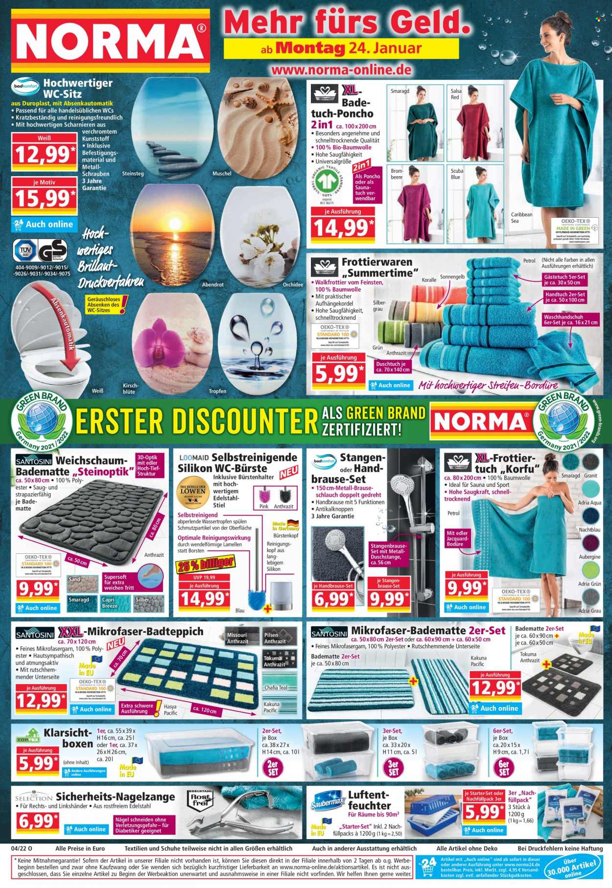 Norma Prospekte  - 24.01.2022 - 30.01.2022. Seite 1