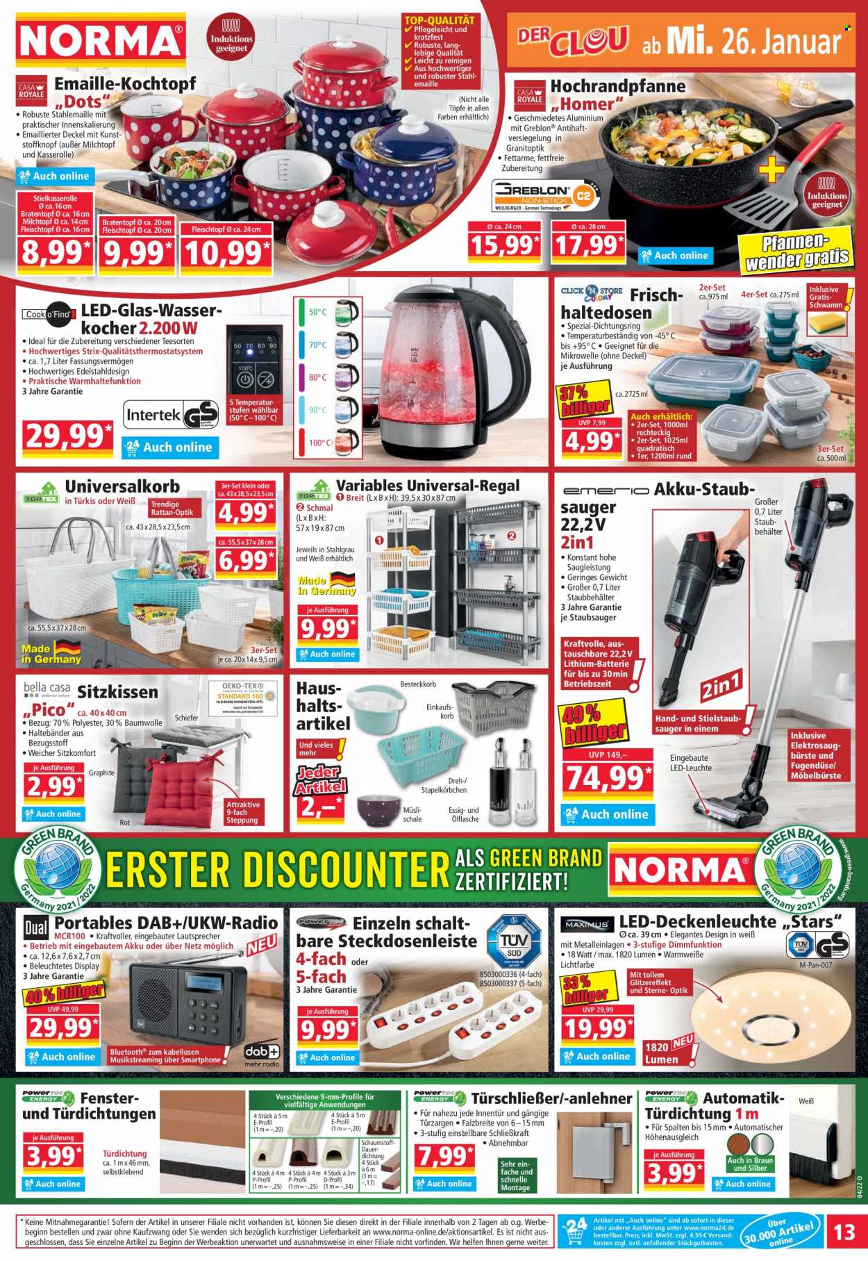 Norma Prospekte  - 24.01.2022 - 30.01.2022. Seite 13