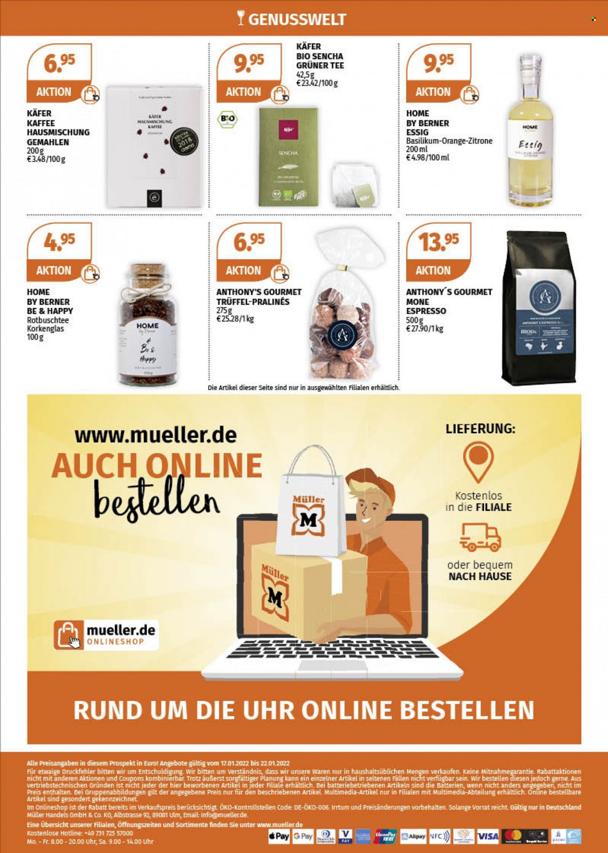 Müller Prospekte  - 17.01.2022 - 22.01.2022. Seite 15