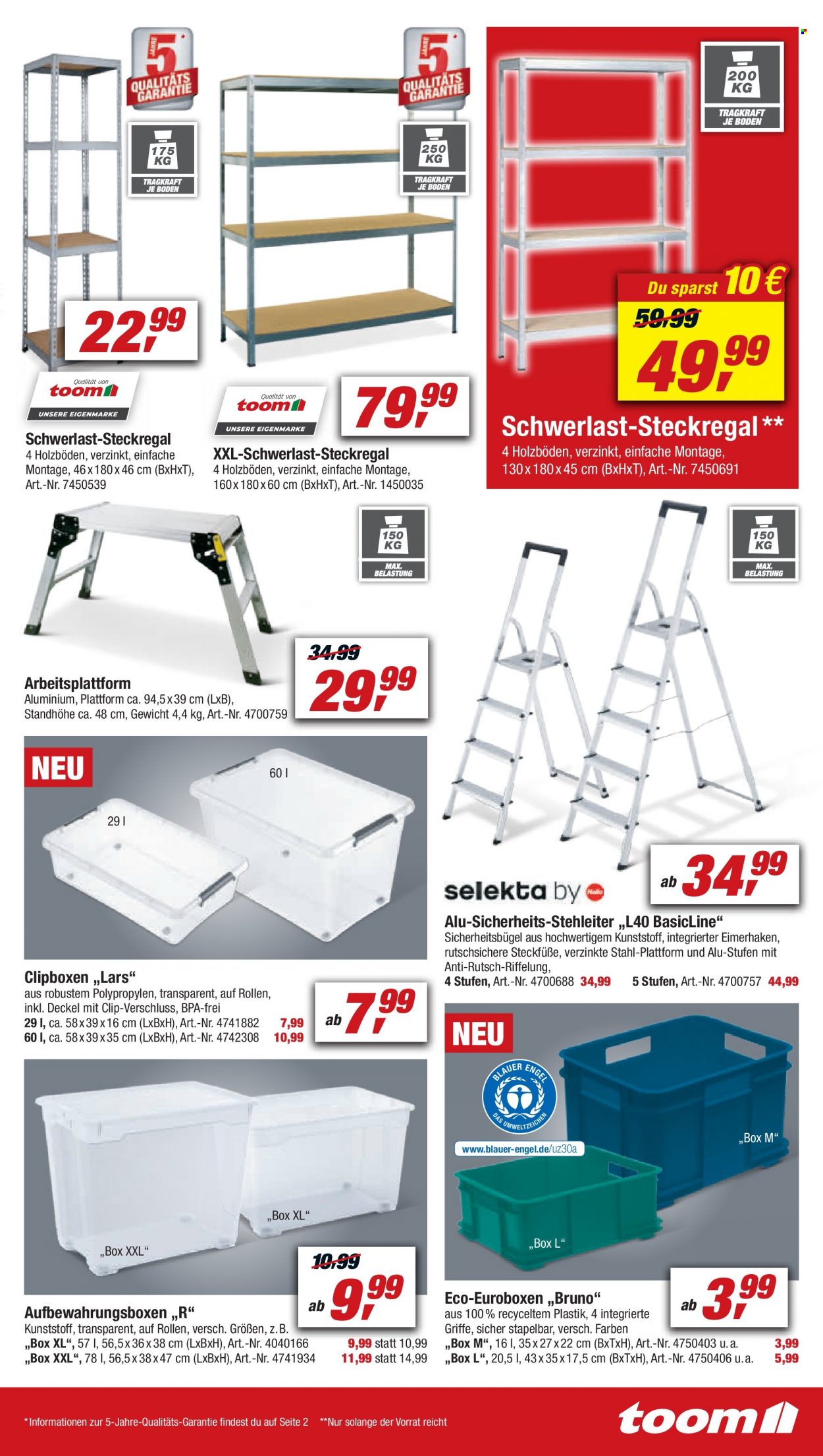 toom Baumarkt Prospekte  - 22.01.2022 - 28.01.2022. Seite 7