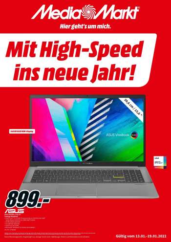 Prospekte MediaMarkt - 17.01.2022 - 30.01.2022.