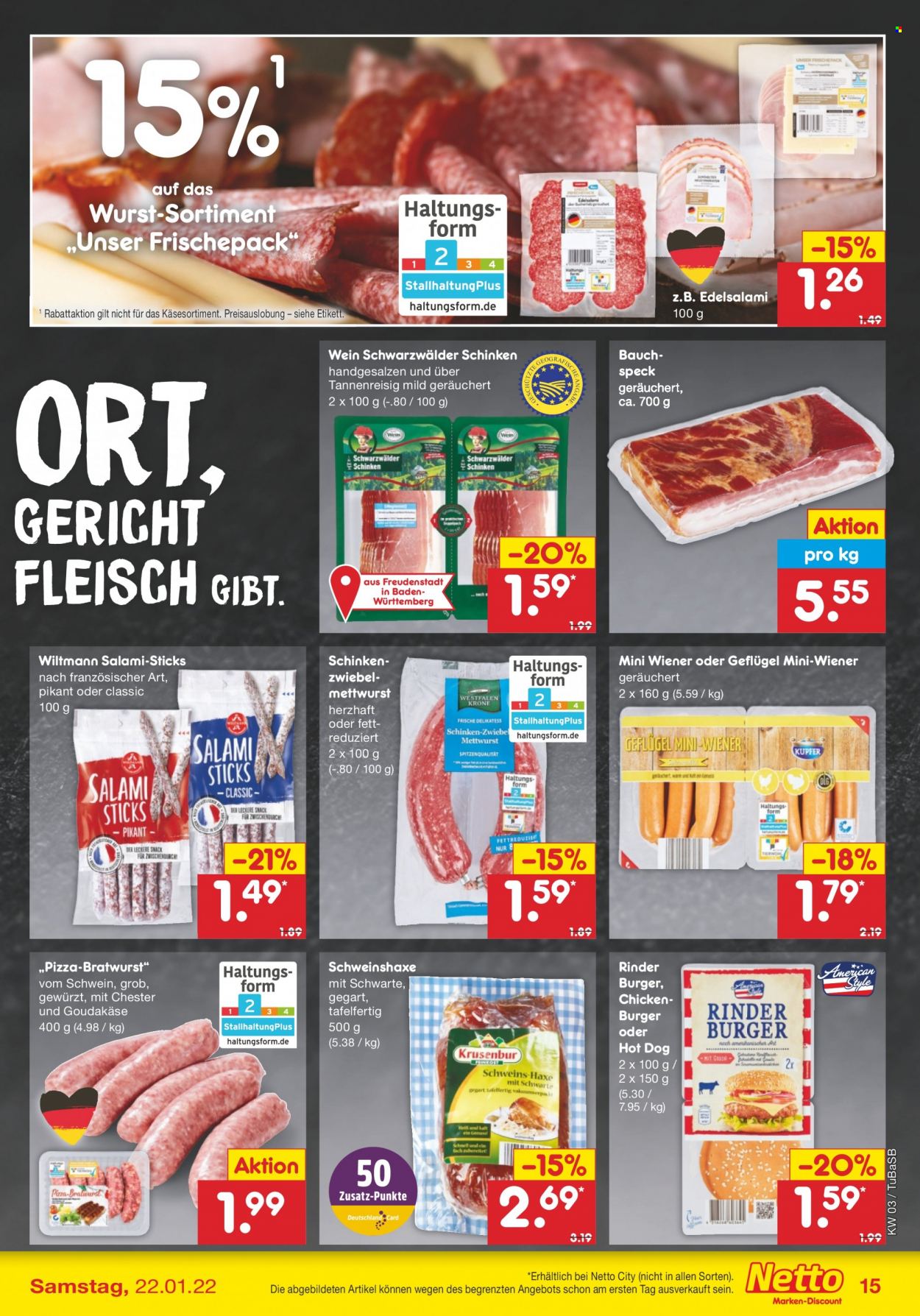 Netto Marken-Discount Prospekte  - 17.01.2022 - 22.01.2022. Seite 15