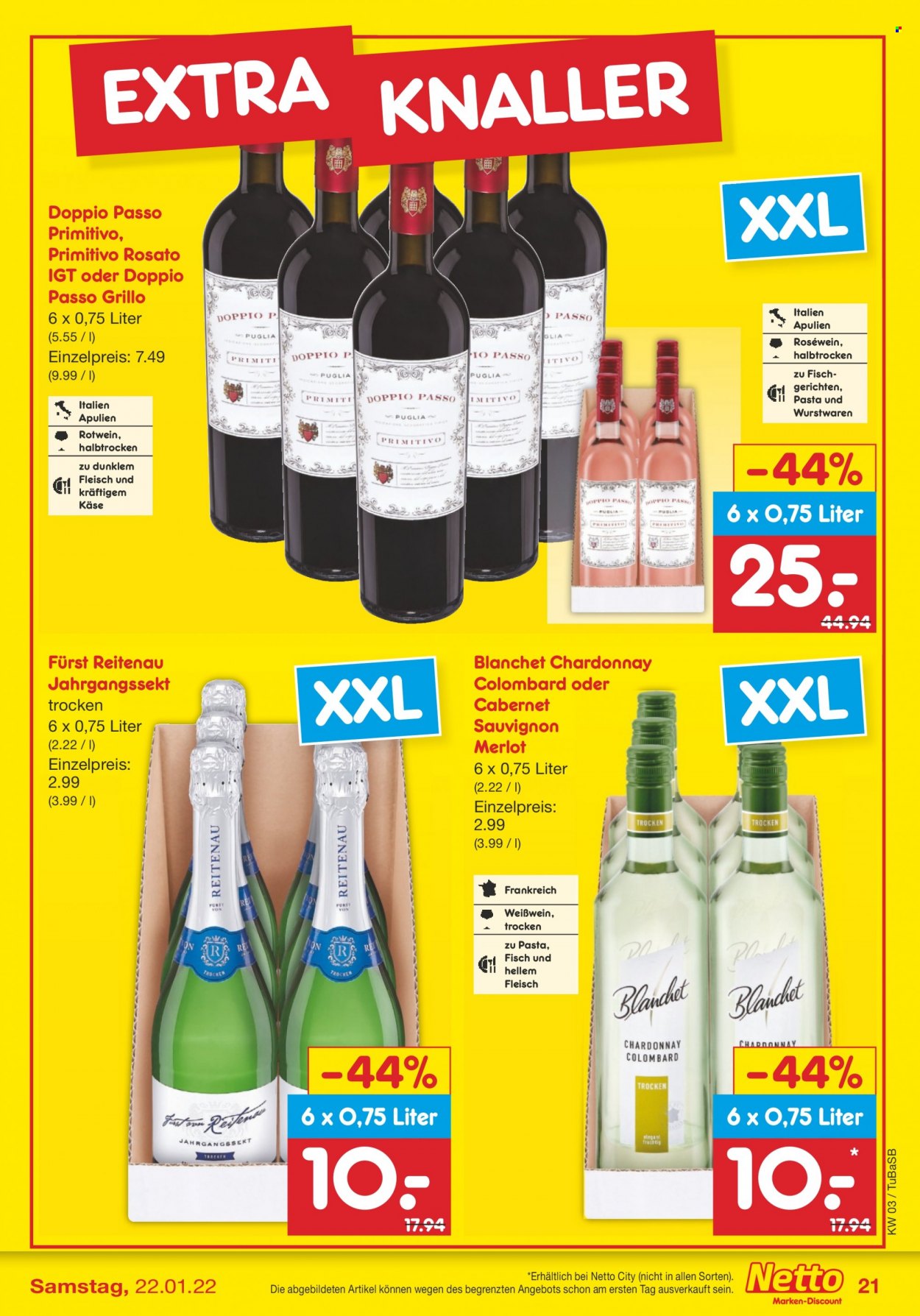 Netto Marken-Discount Prospekte  - 17.01.2022 - 22.01.2022. Seite 21