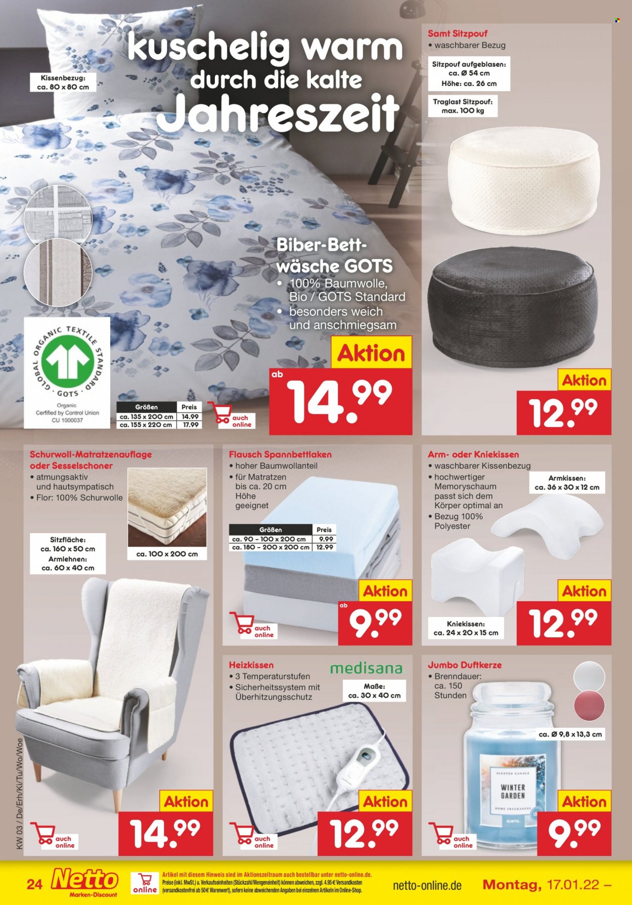 Netto Marken-Discount Prospekte  - 17.01.2022 - 22.01.2022. Seite 24