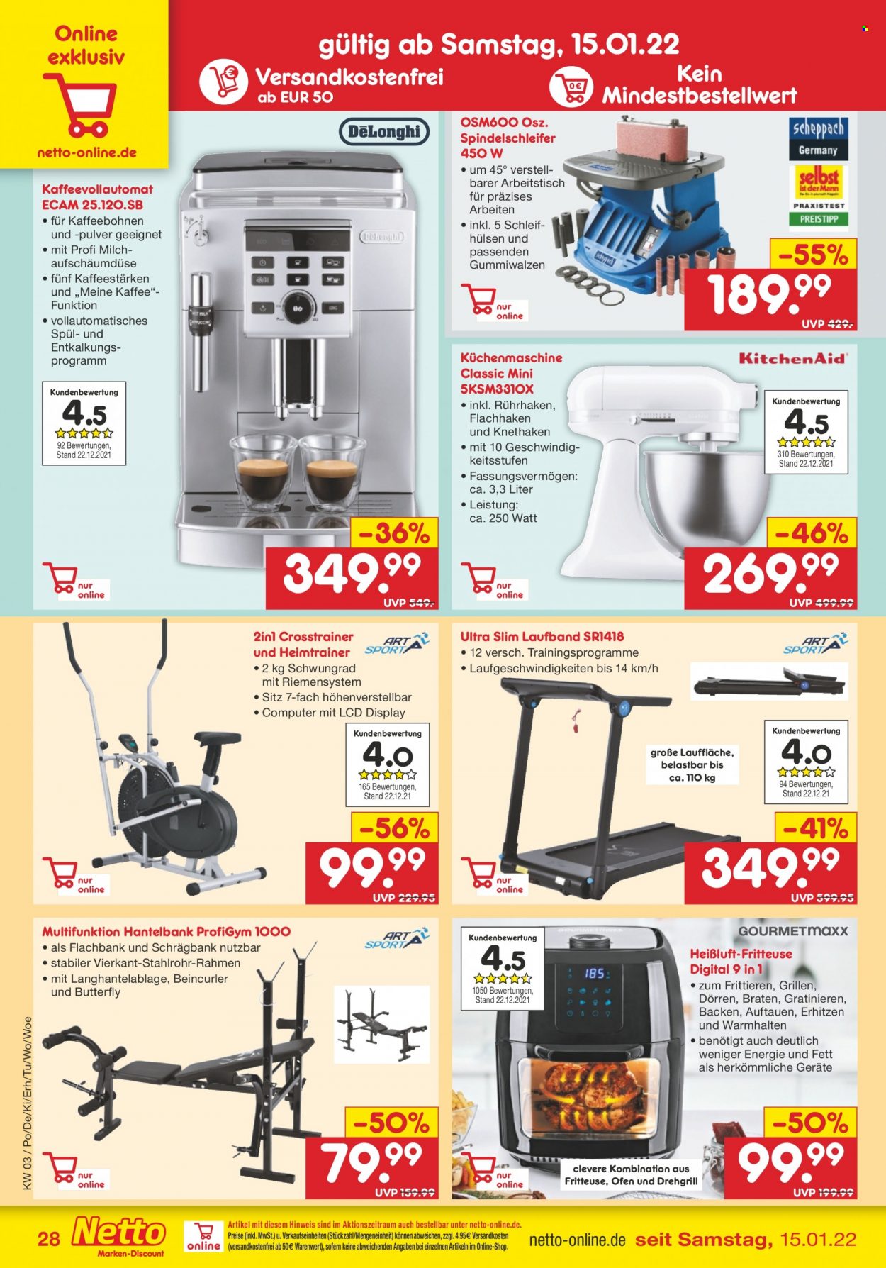 Netto Marken-Discount Prospekte  - 17.01.2022 - 22.01.2022. Seite 28