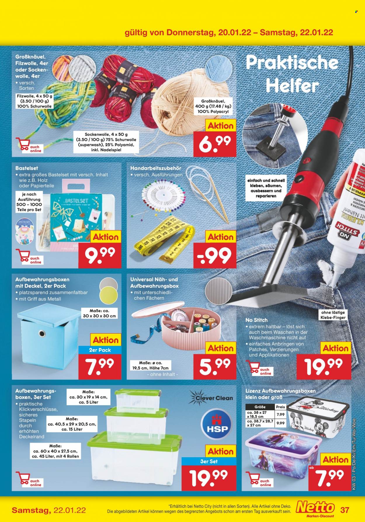 Netto Marken-Discount Prospekte  - 17.01.2022 - 22.01.2022. Seite 37
