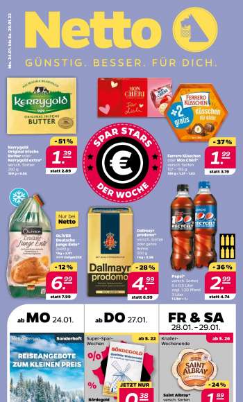 Prospekte Netto - 24.01.2022 - 29.01.2022.