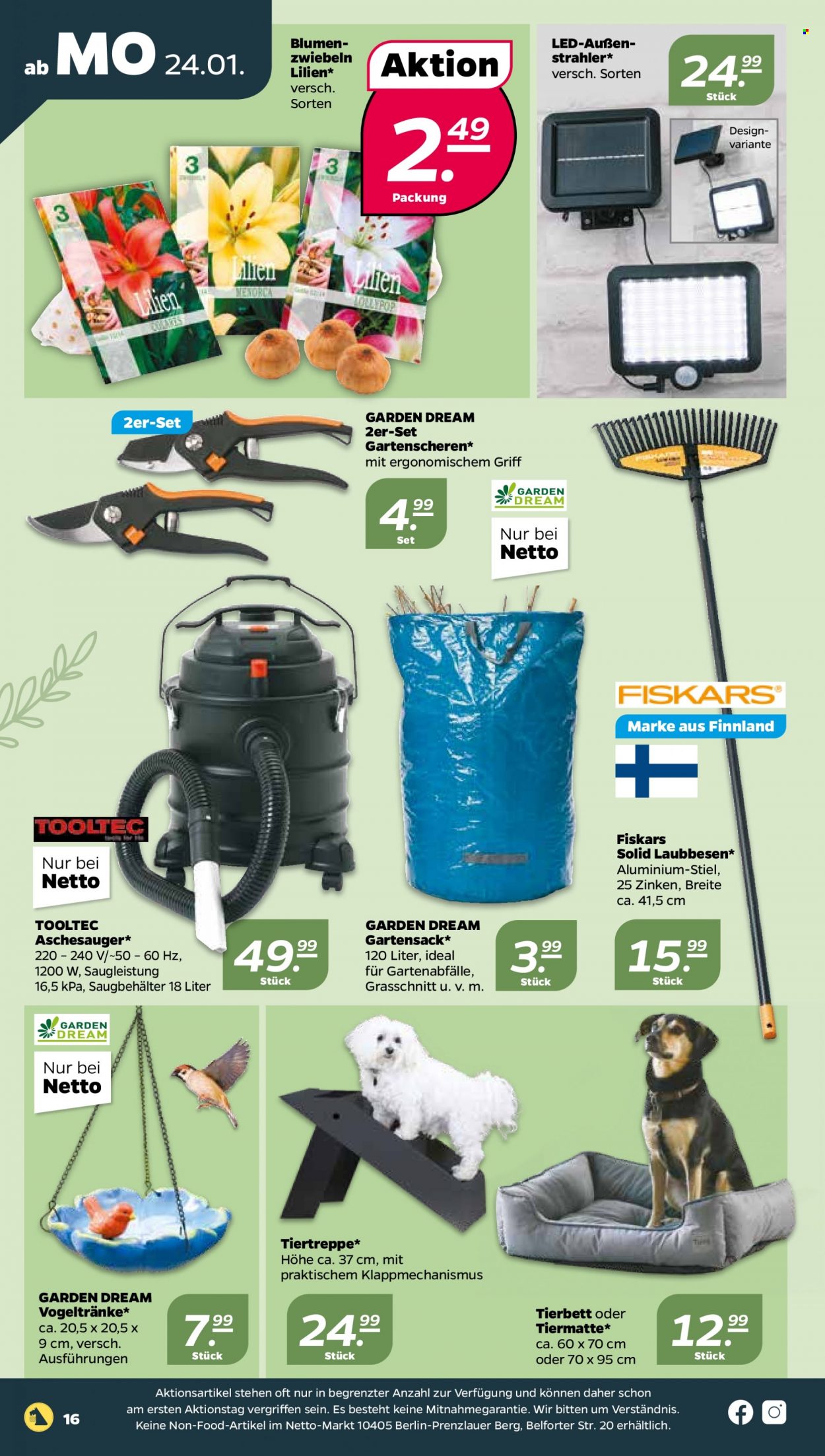 Netto Prospekte  - 24.01.2022 - 29.01.2022. Seite 16