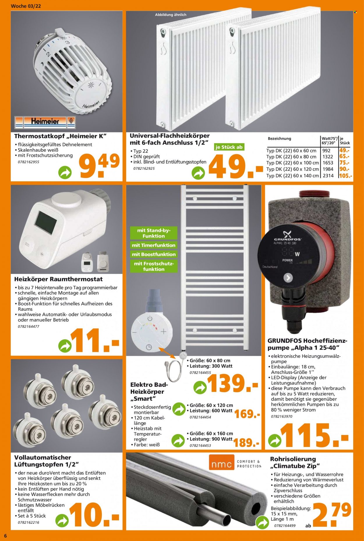 Globus Baumarkt Prospekte  - 18.01.2022 - 25.01.2022. Seite 6