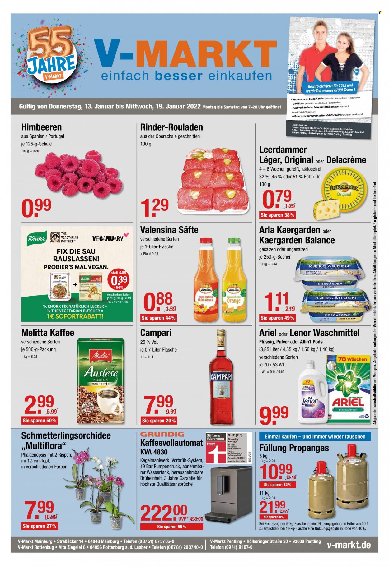 V-Markt Prospekte  - 13.01.2022 - 19.01.2022. Seite 1