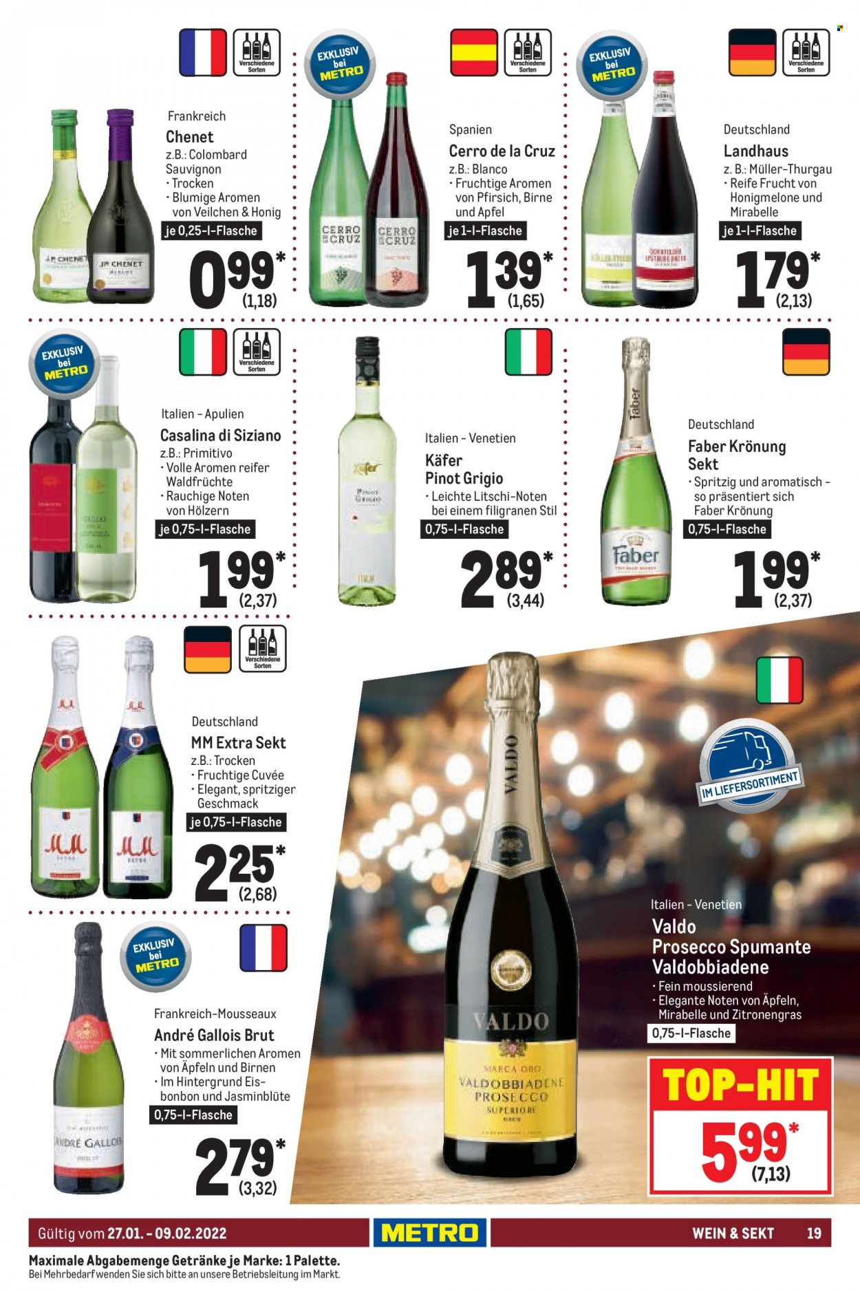 Metro Prospekte  - 27.01.2022 - 9.02.2022. Seite 19