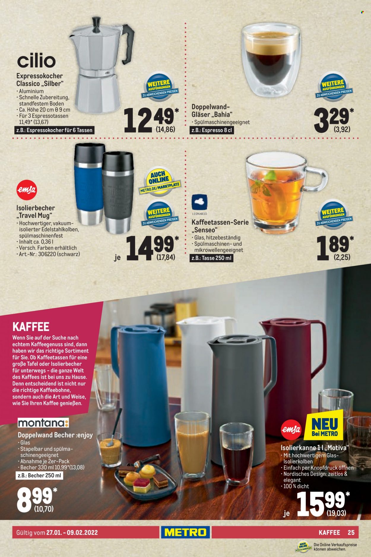 Metro Prospekte  - 27.01.2022 - 9.02.2022. Seite 25