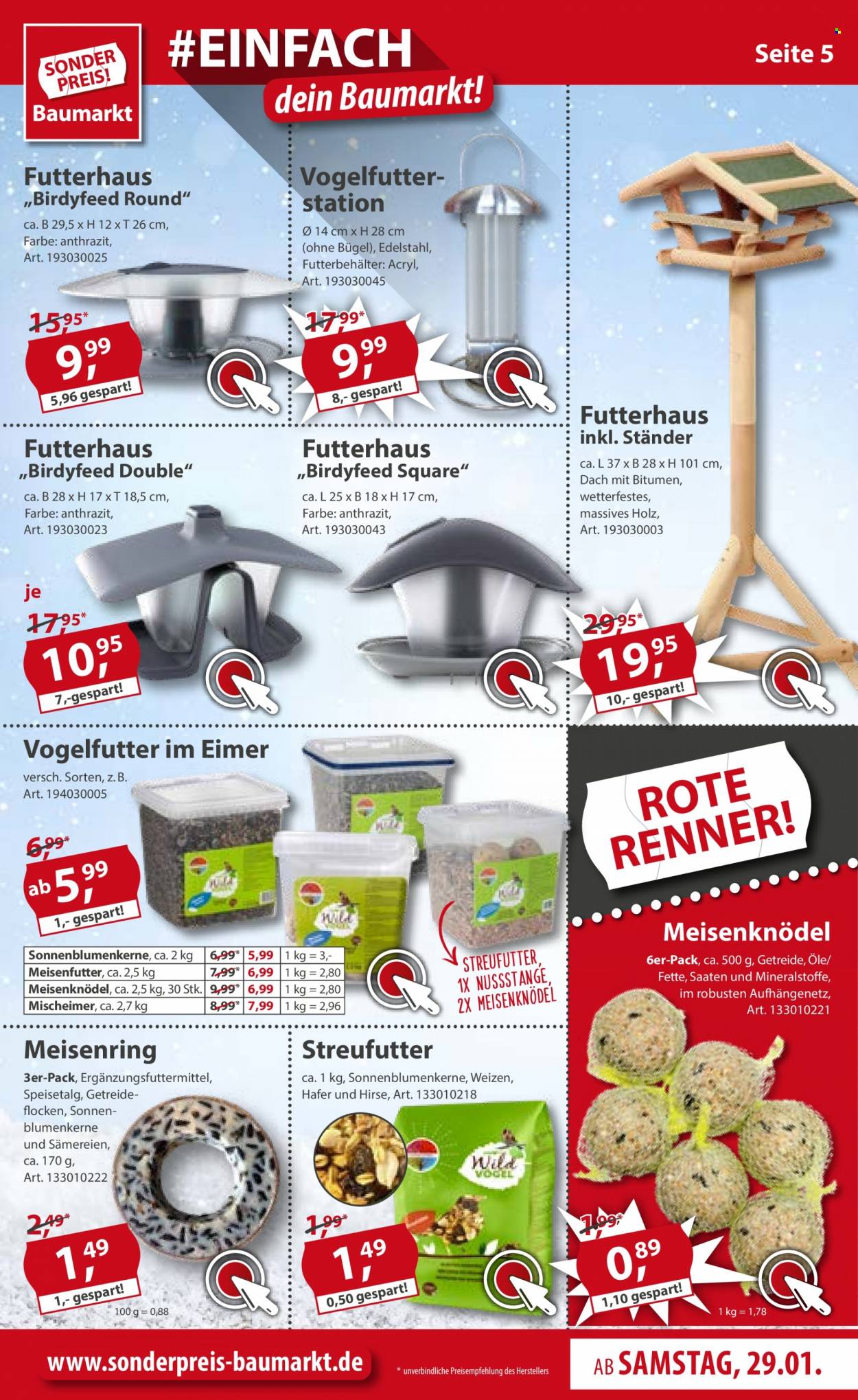 Sonderpreis-Baumarkt Prospekte  - 29.01.2022 - 4.02.2022. Seite 5