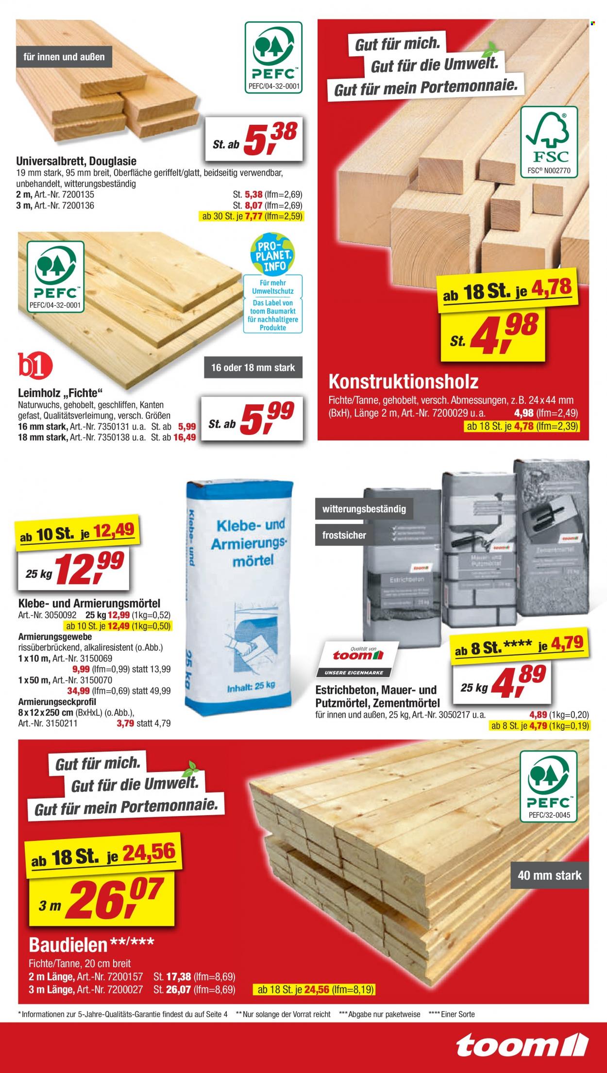toom Baumarkt Prospekte  - 29.01.2022 - 4.02.2022. Seite 7