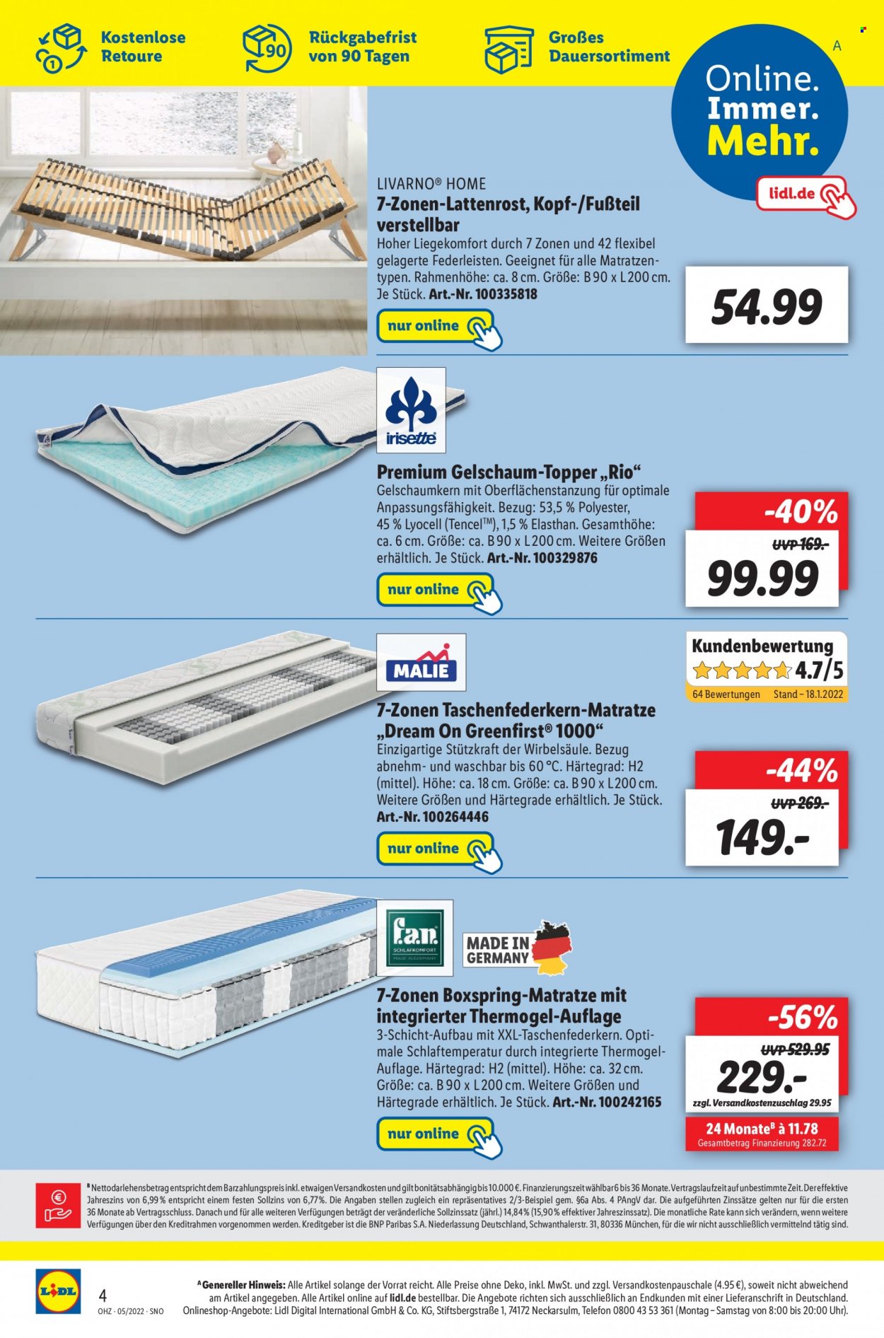 Lidl Prospekte  - 30.01.2022 - 6.02.2022. Seite 4