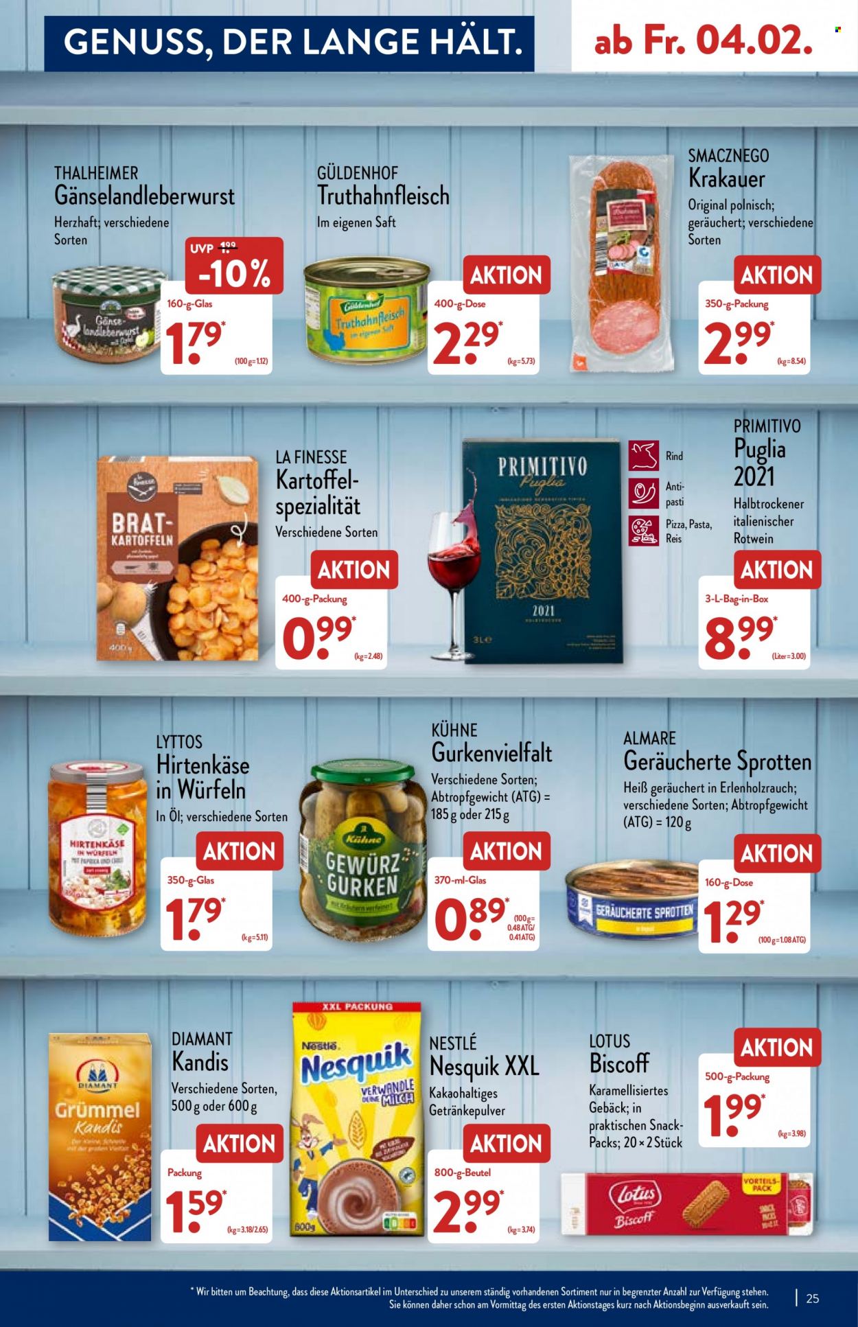 ALDI Nord Prospekte  - 31.01.2022 - 5.02.2022. Seite 25